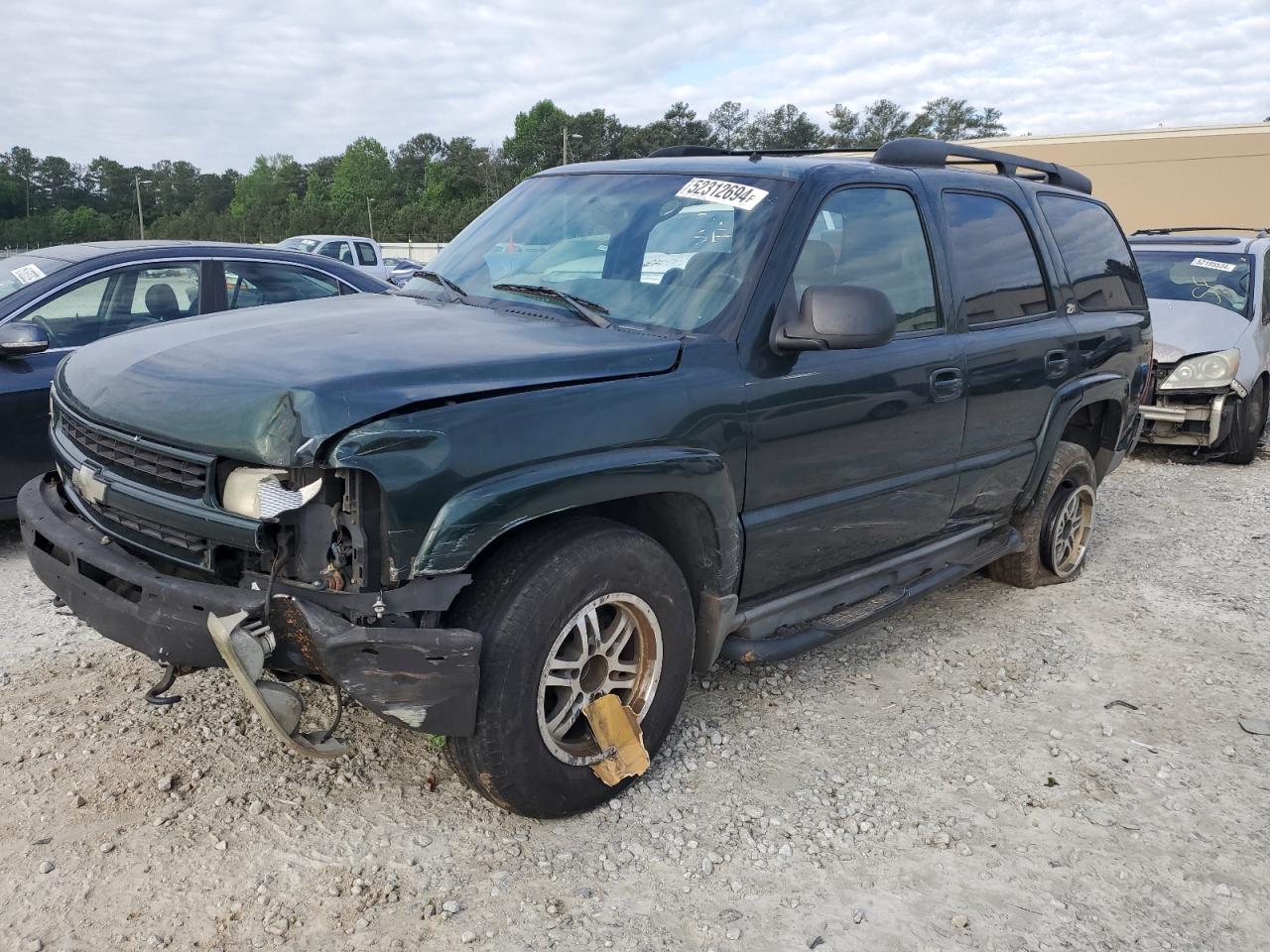 CHEVROLET TAHOE 2002 1gnek13zx2r205699