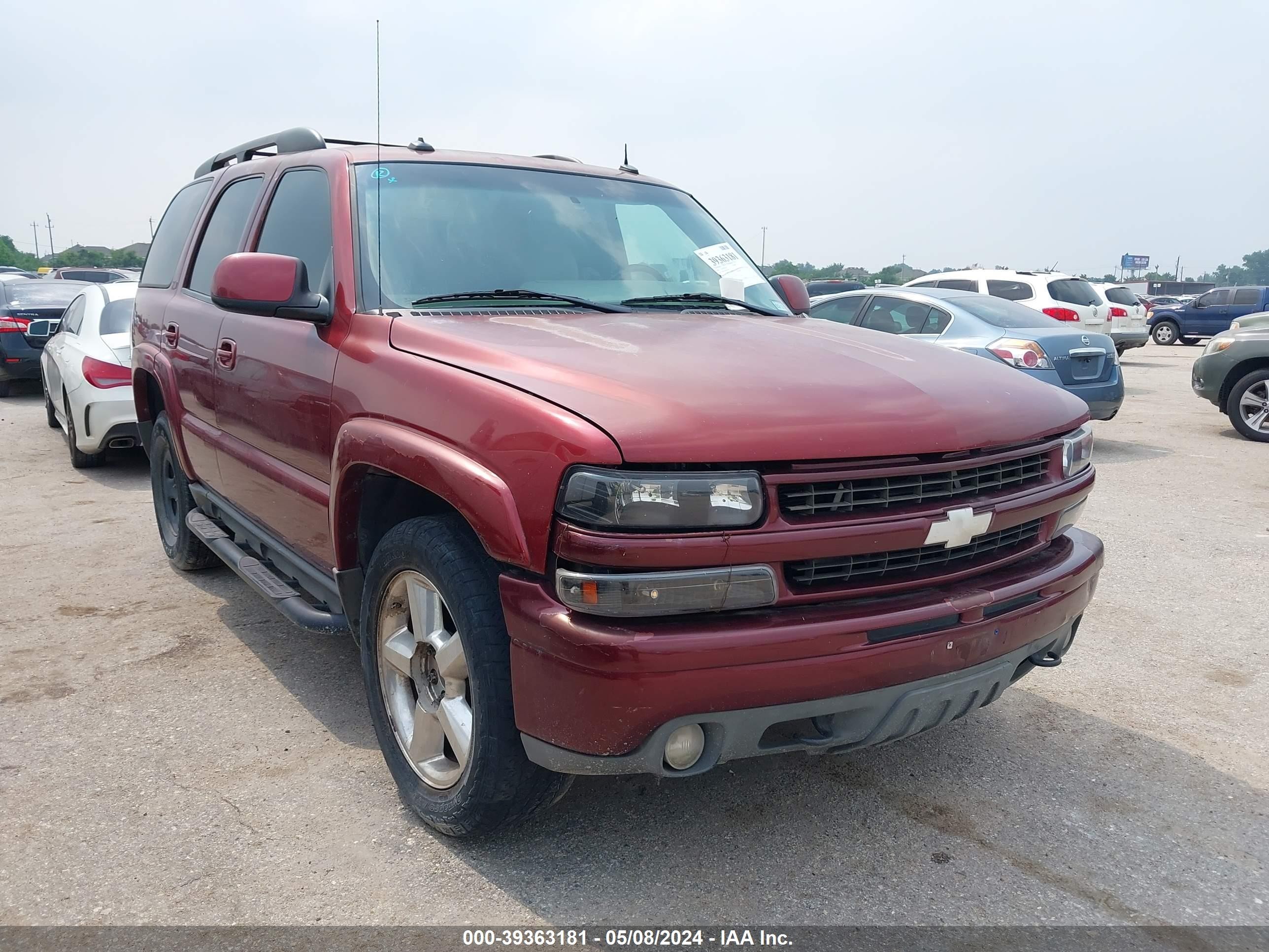 CHEVROLET TAHOE 2003 1gnek13zx3r194768