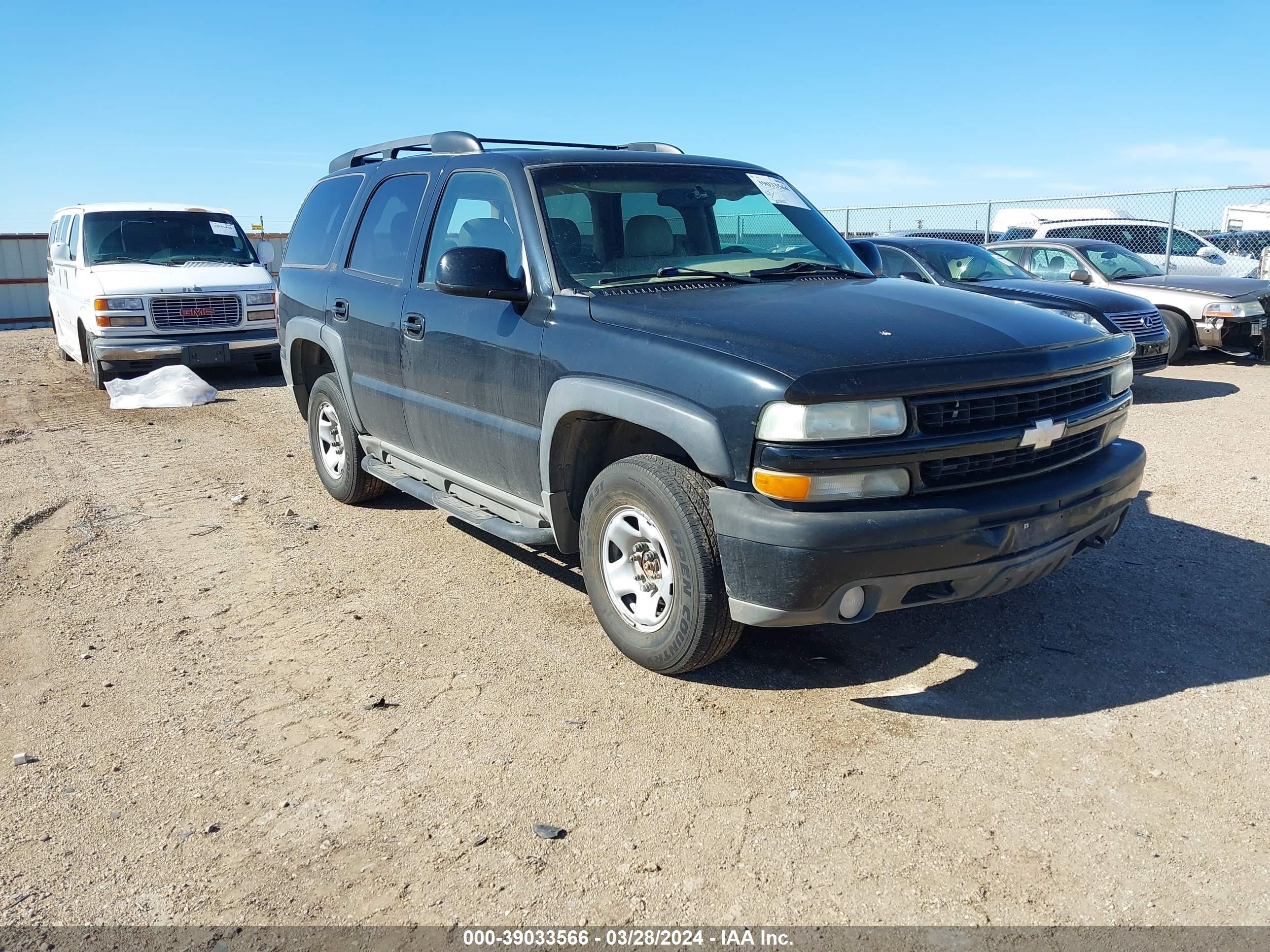 CHEVROLET TAHOE 2003 1gnek13zx3r301799