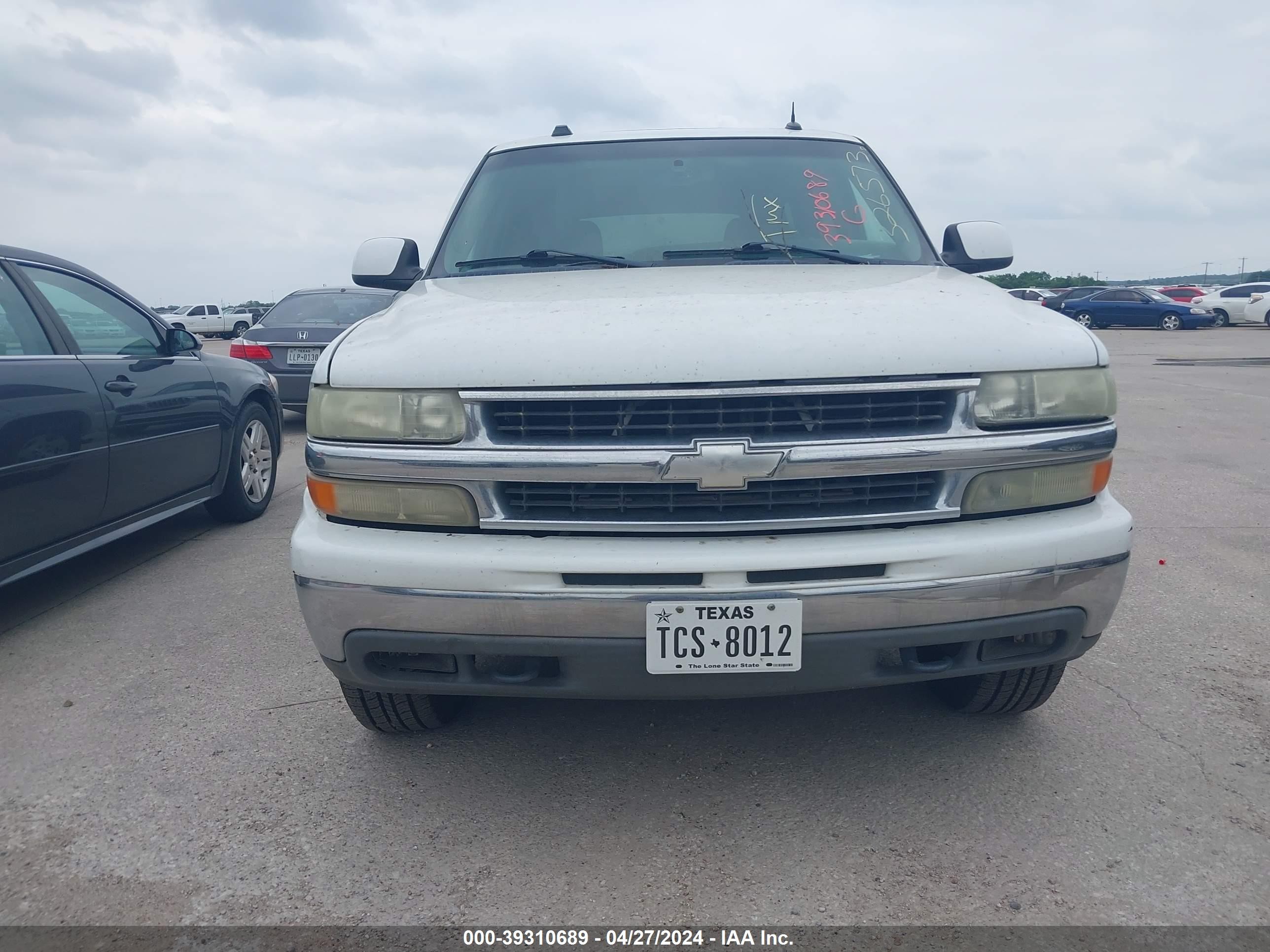 CHEVROLET TAHOE 2004 1gnek13zx4j326573