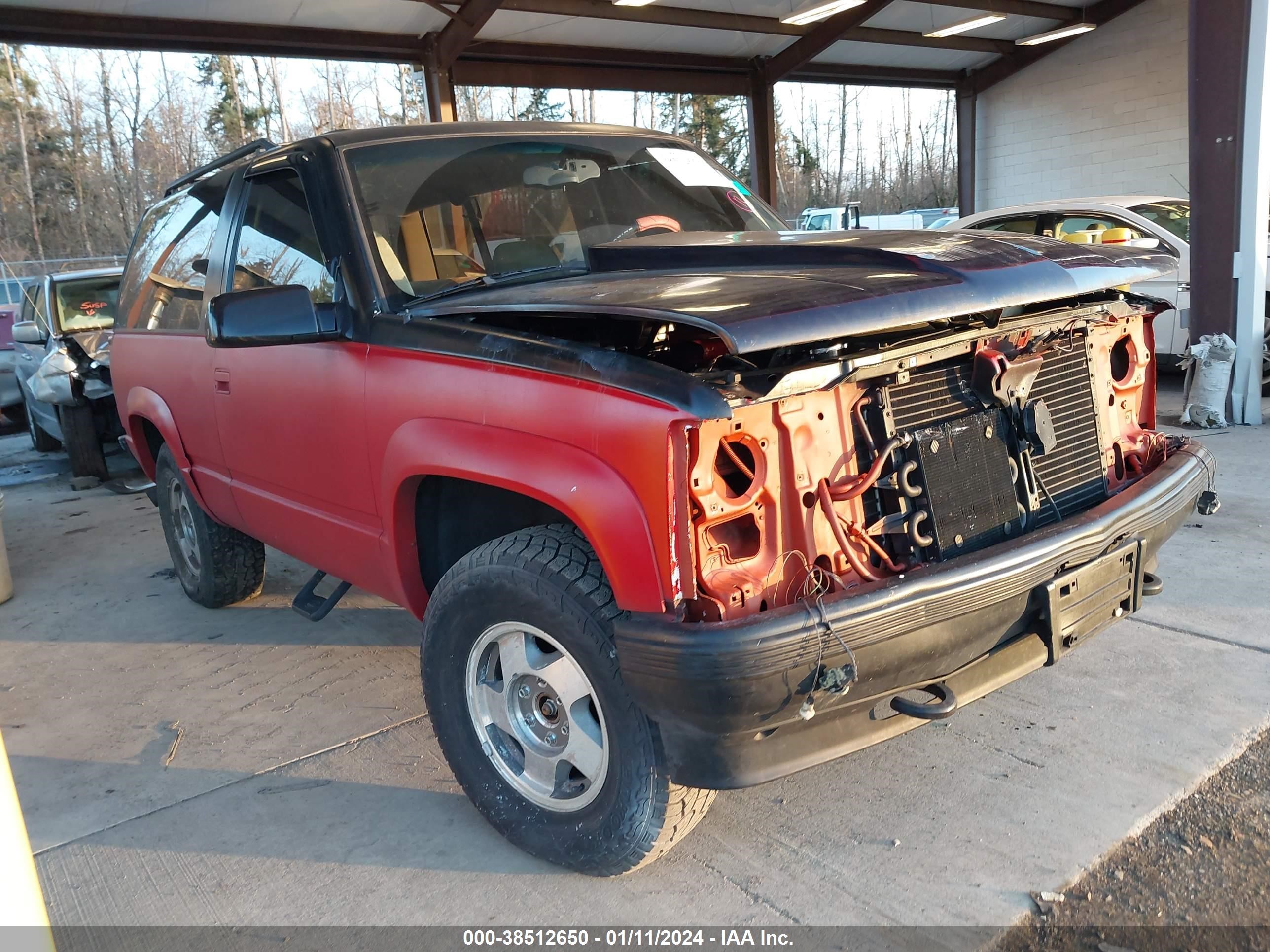 CHEVROLET BLAZER 1993 1gnek18k1pj413889