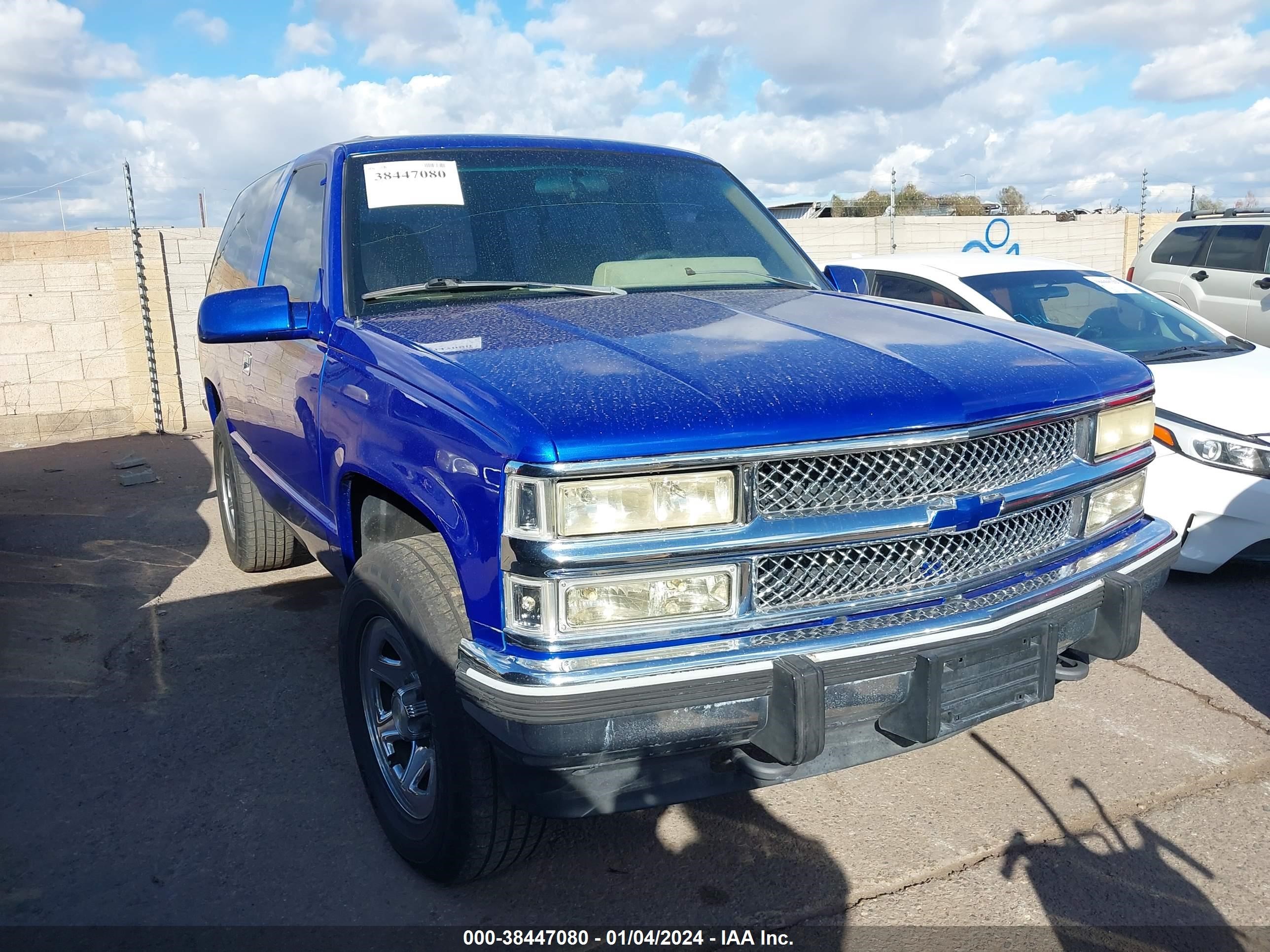 CHEVROLET BLAZER 1992 1gnek18k2nj313281