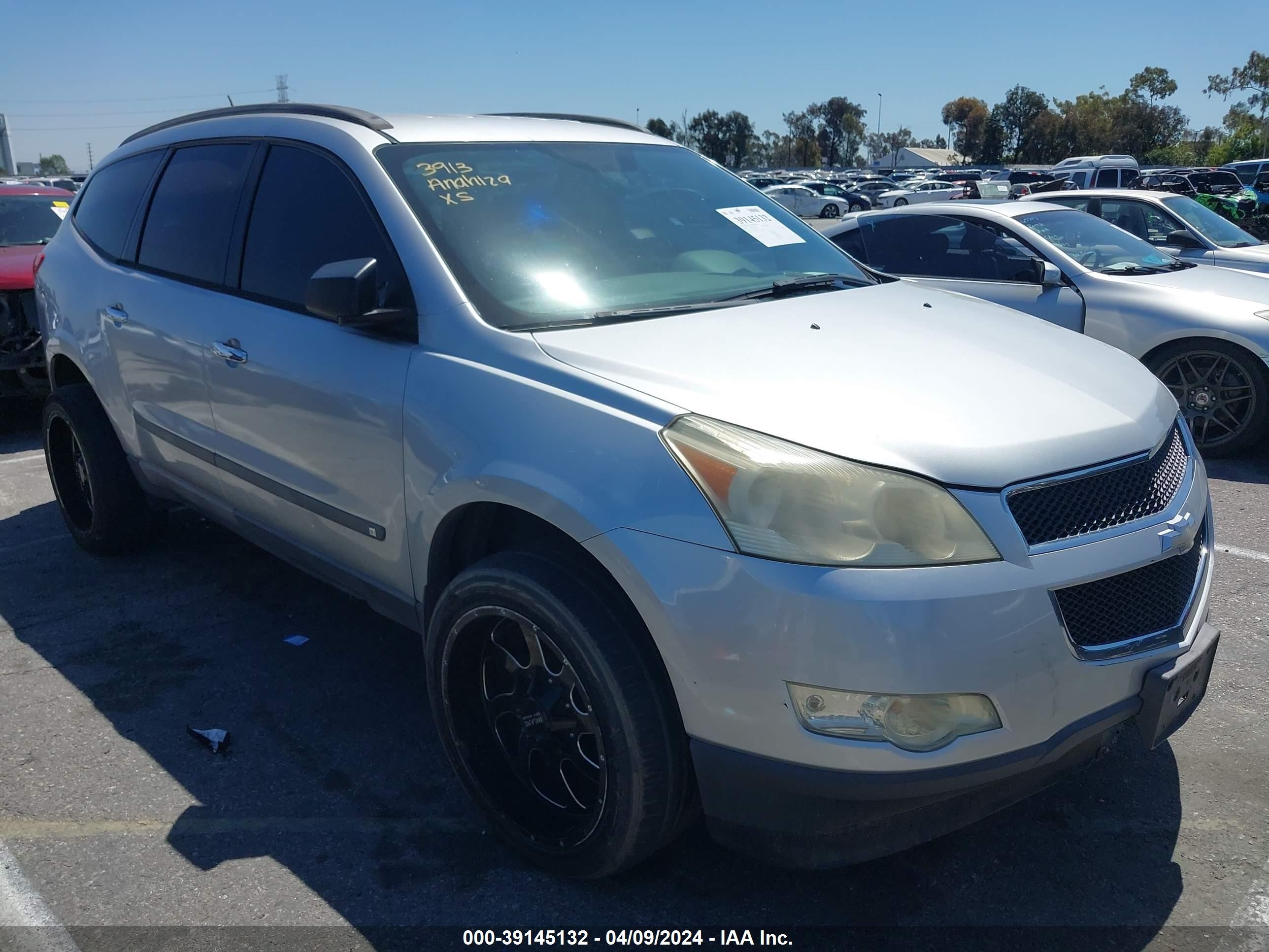 CHEVROLET TRAVERSE 2009 1gner13d09s163871