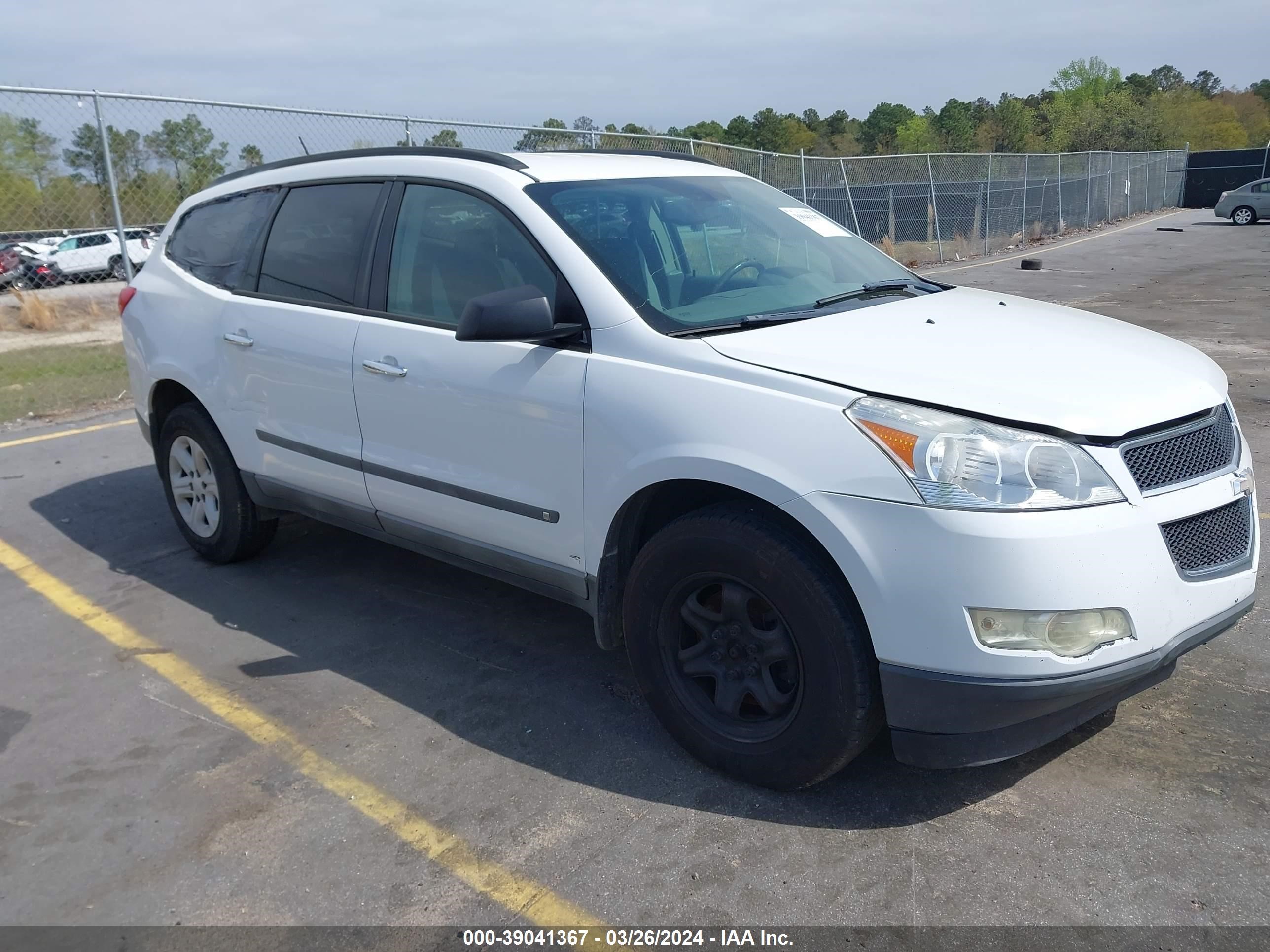 CHEVROLET TRAVERSE 2009 1gner13dx9s153123