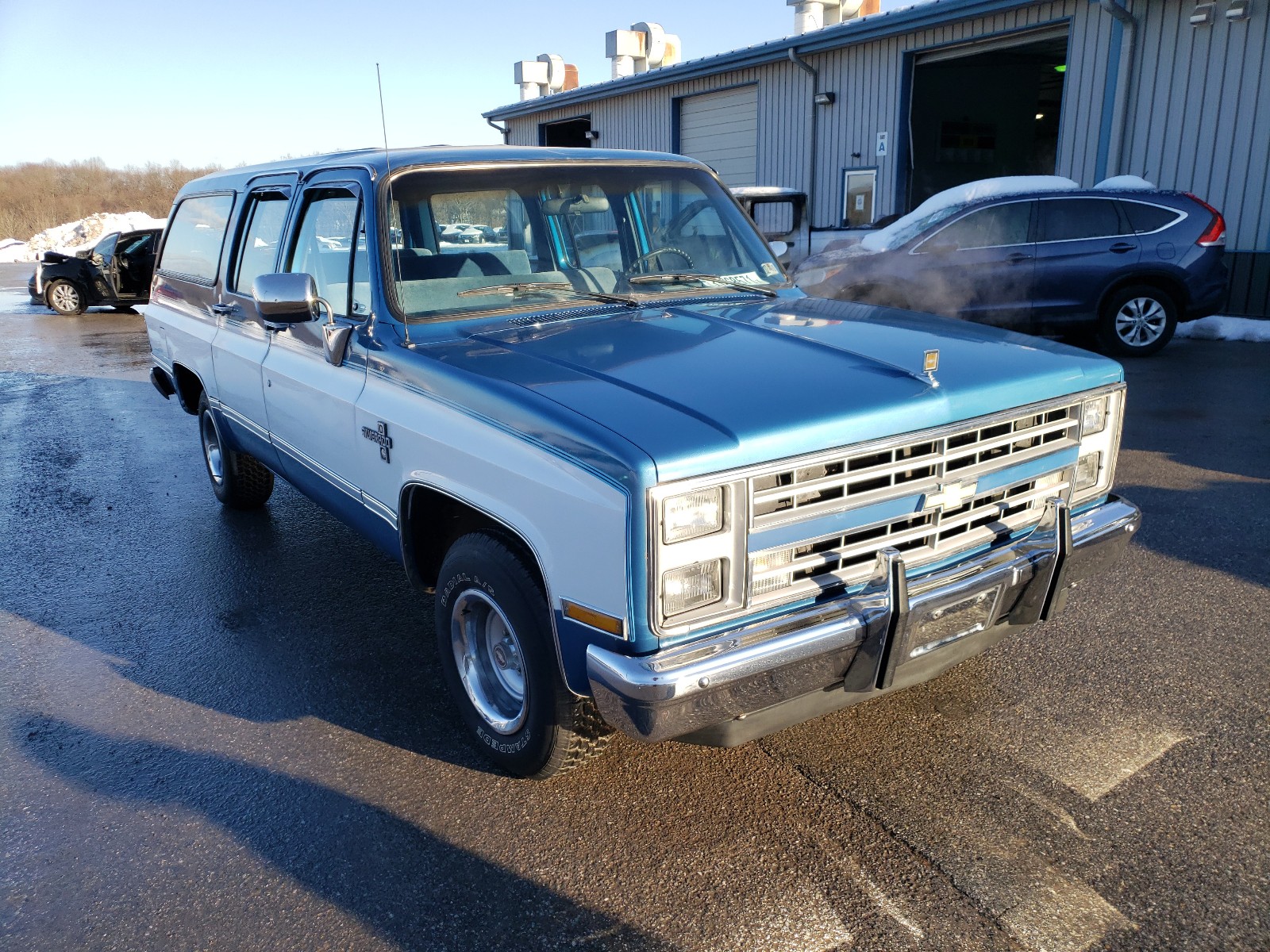 CHEVROLET SUBURBAN R 1988 1gner16k6jf110843