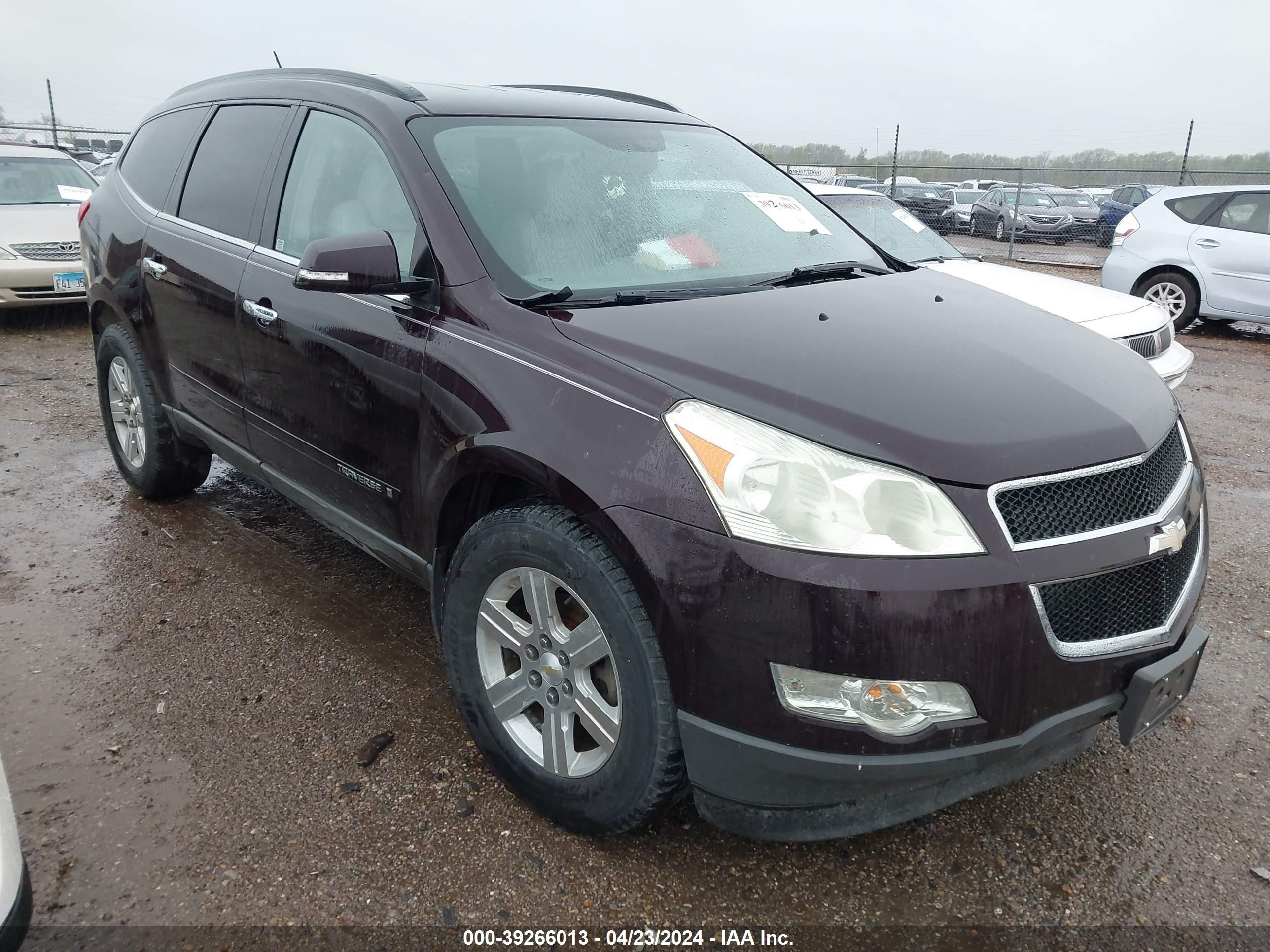 CHEVROLET TRAVERSE 2009 1gner23d59s169400