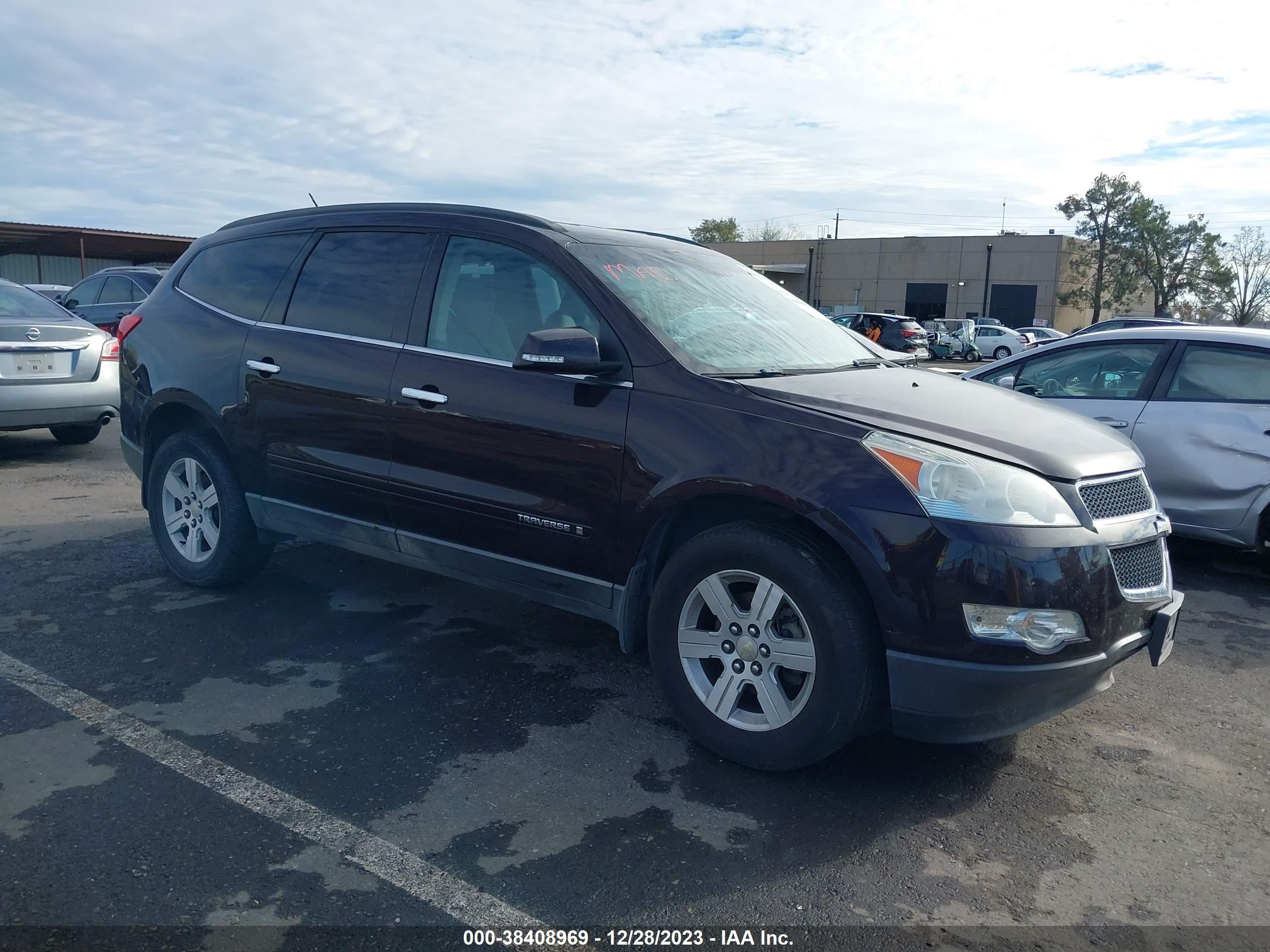 CHEVROLET TRAVERSE 2009 1gner23dx9s128308