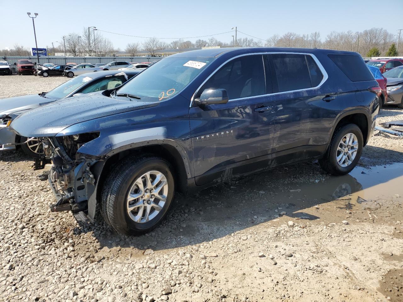 CHEVROLET TRAVERSE 2022 1gnerfkw0nj147394