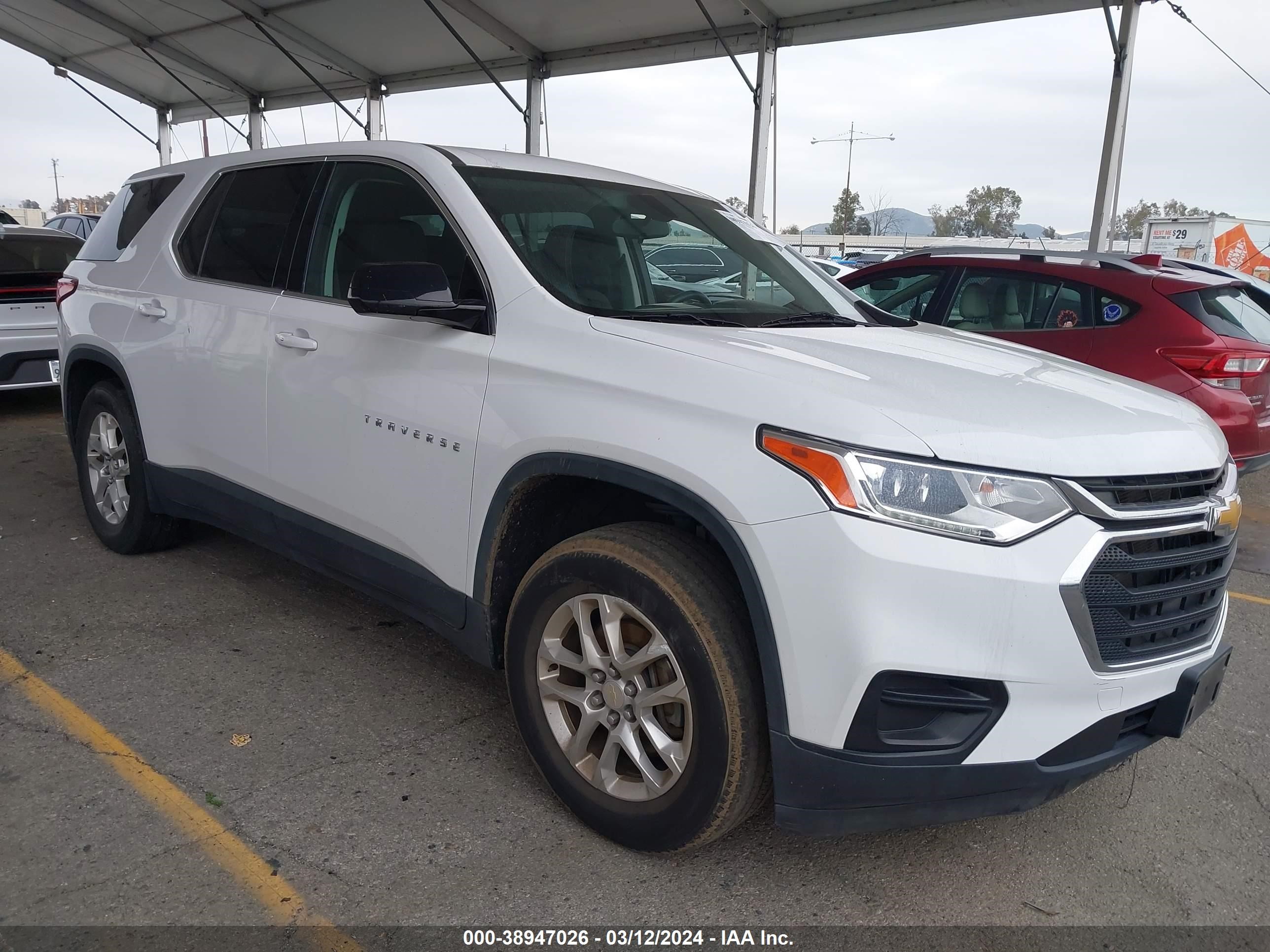 CHEVROLET TRAVERSE 2020 1gnerfkw3lj251682