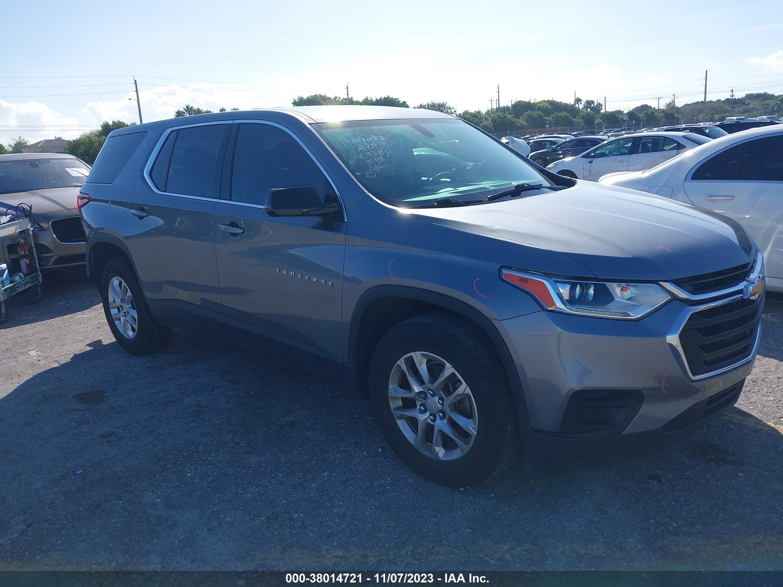 CHEVROLET TRAVERSE 2019 1gnerfkw6kj239380