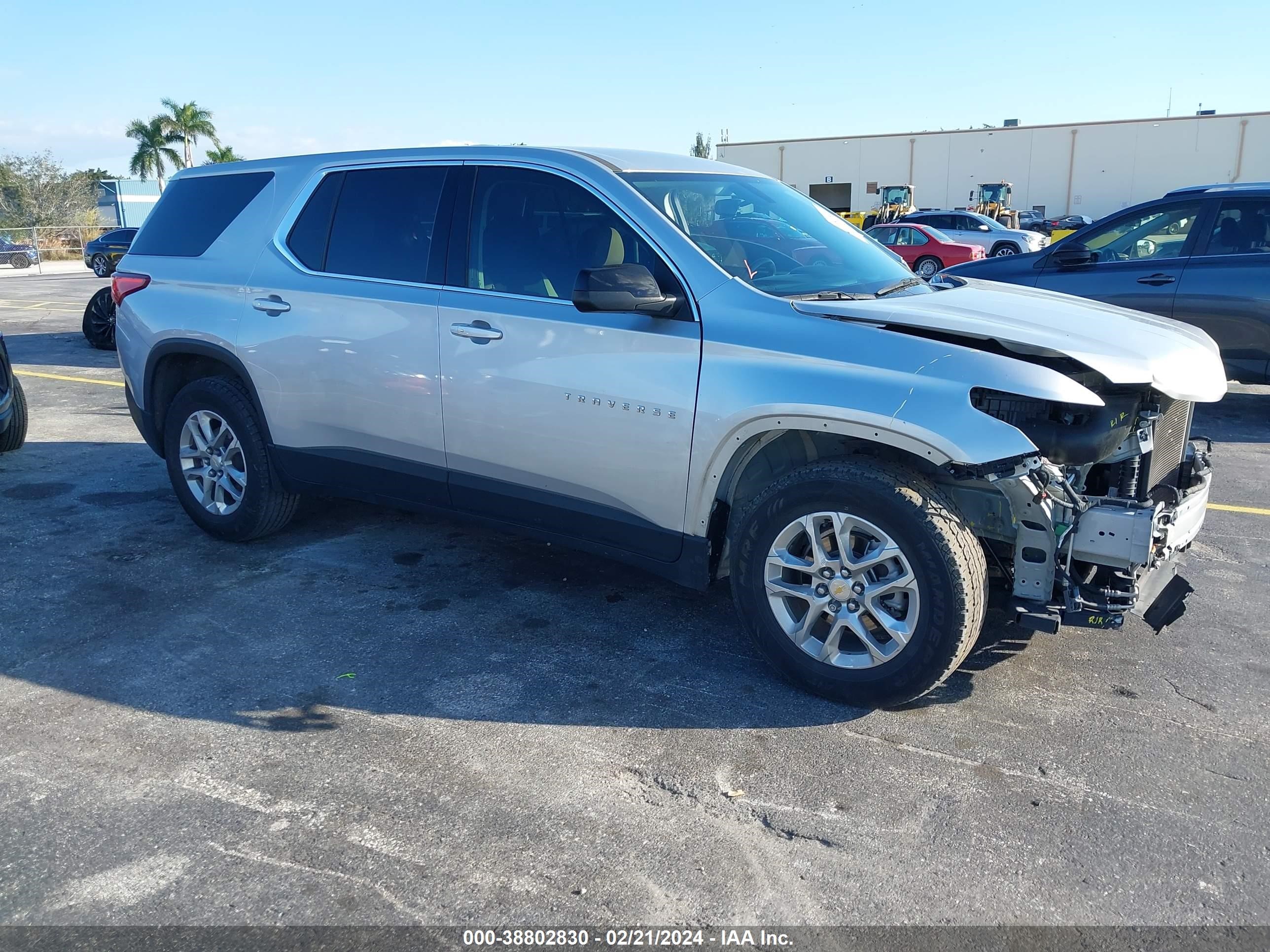 CHEVROLET TRAVERSE 2021 1gnerfkw7mj175109