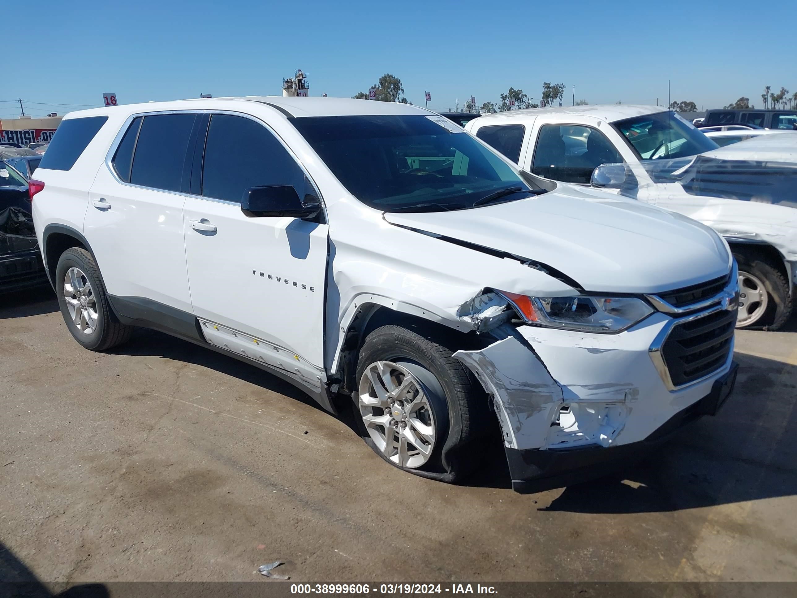 CHEVROLET TRAVERSE 2020 1gnerfkw9lj307706