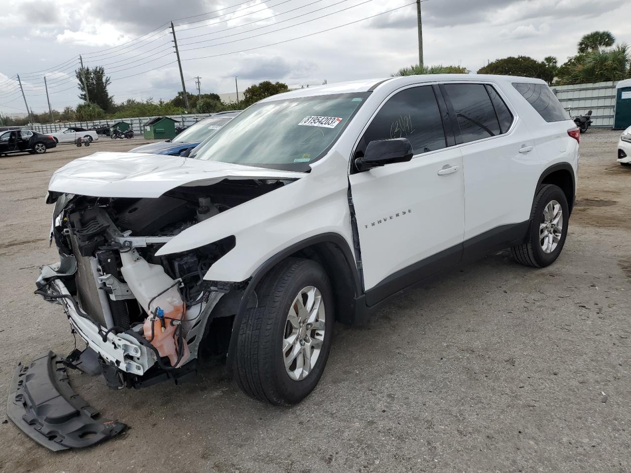 CHEVROLET TRAVERSE 2020 1gnerfkwxlj284548