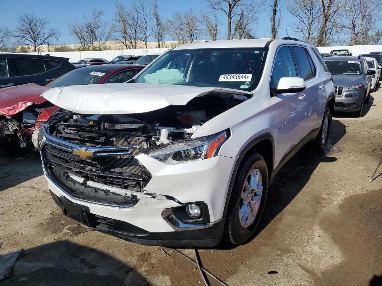 CHEVROLET TRAVERSE 2018 1gnergkw2jj222466