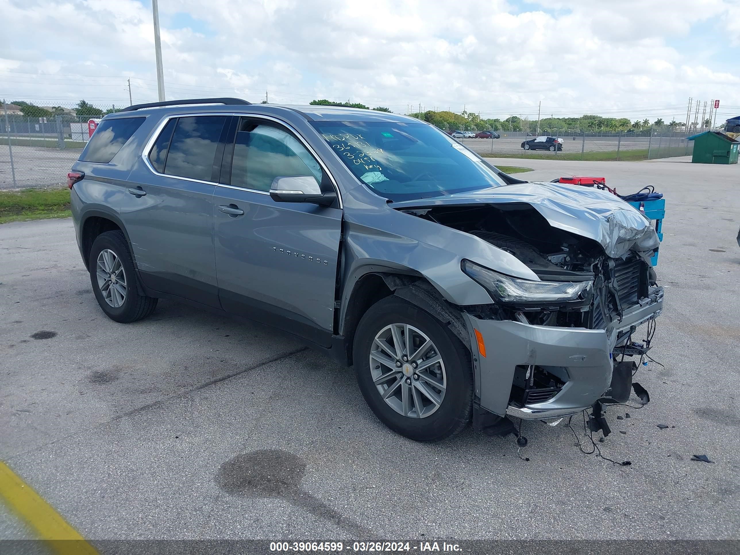 CHEVROLET TRAVERSE 2023 1gnergkw2pj130458