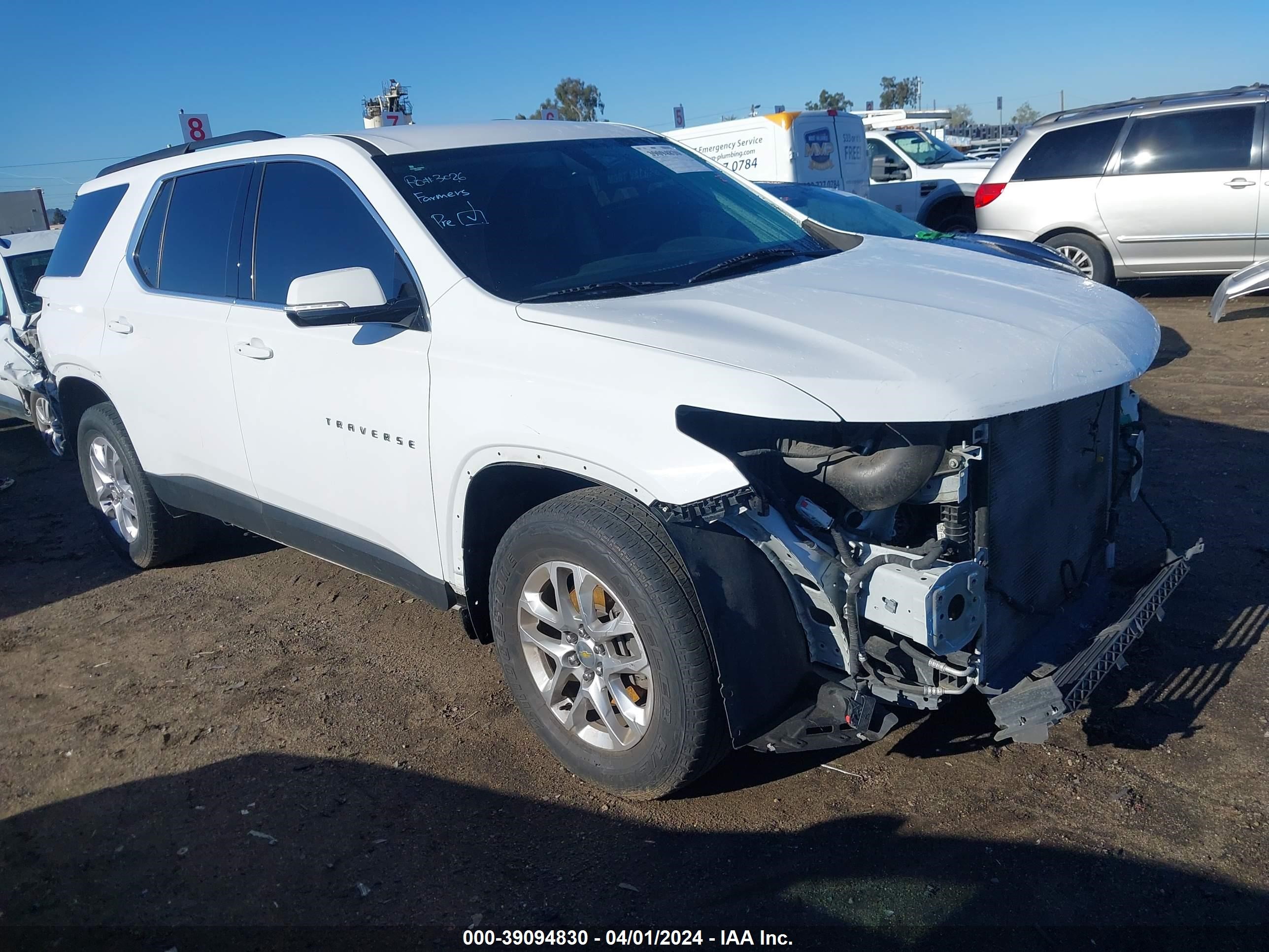 CHEVROLET TRAVERSE 2019 1gnergkw5kj318979