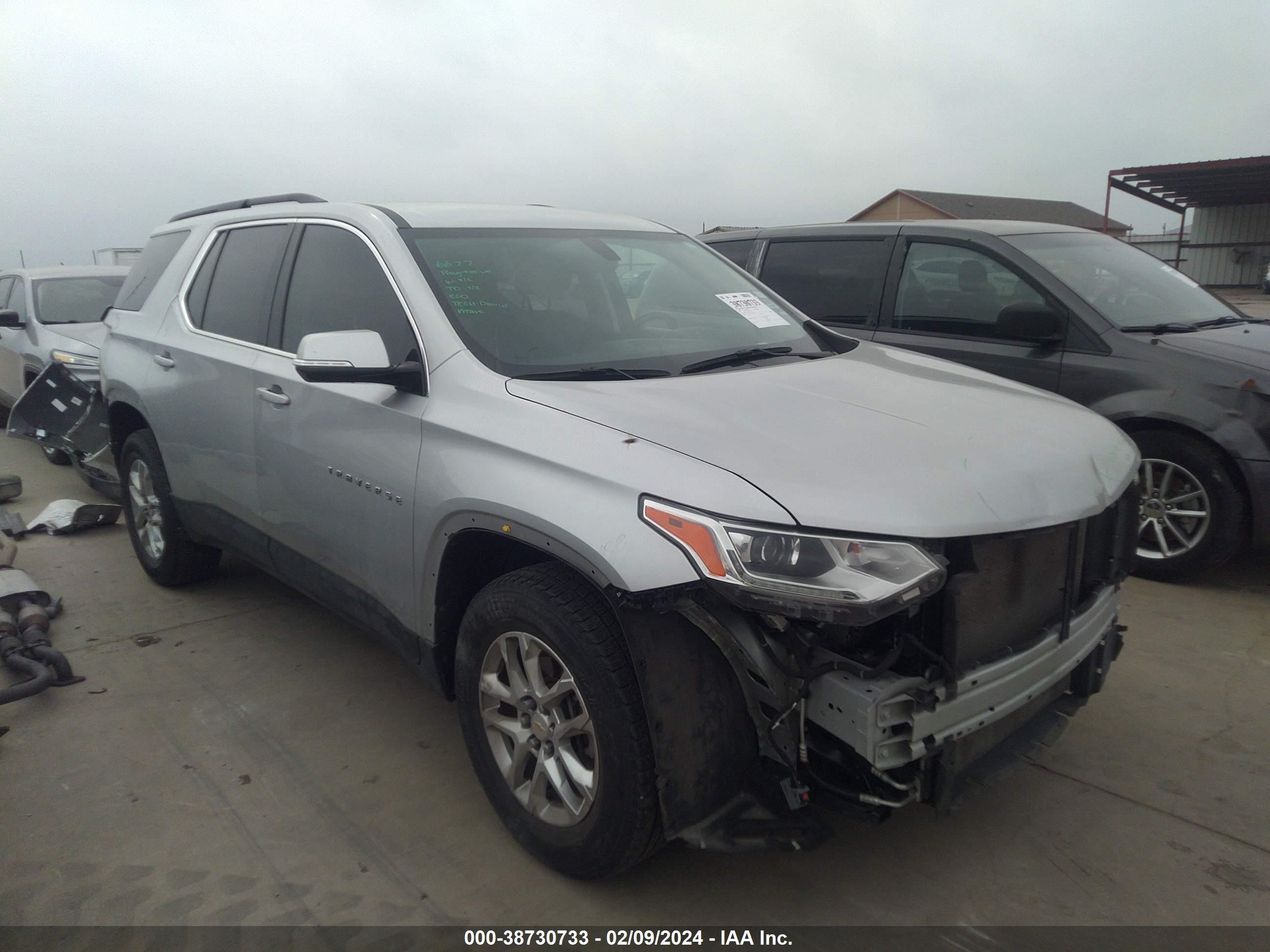 CHEVROLET TRAVERSE 2020 1gnergkw7lj101578