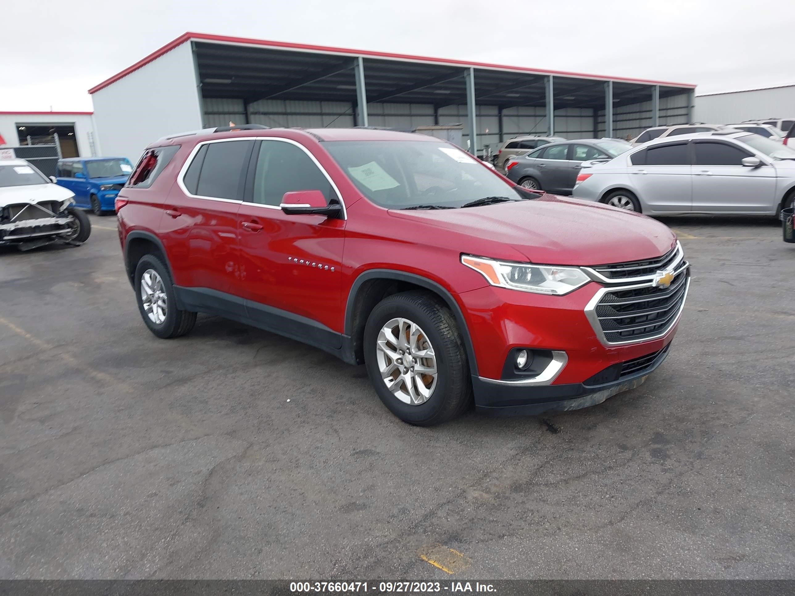 CHEVROLET TRAVERSE 2018 1gnergkw9jj253116