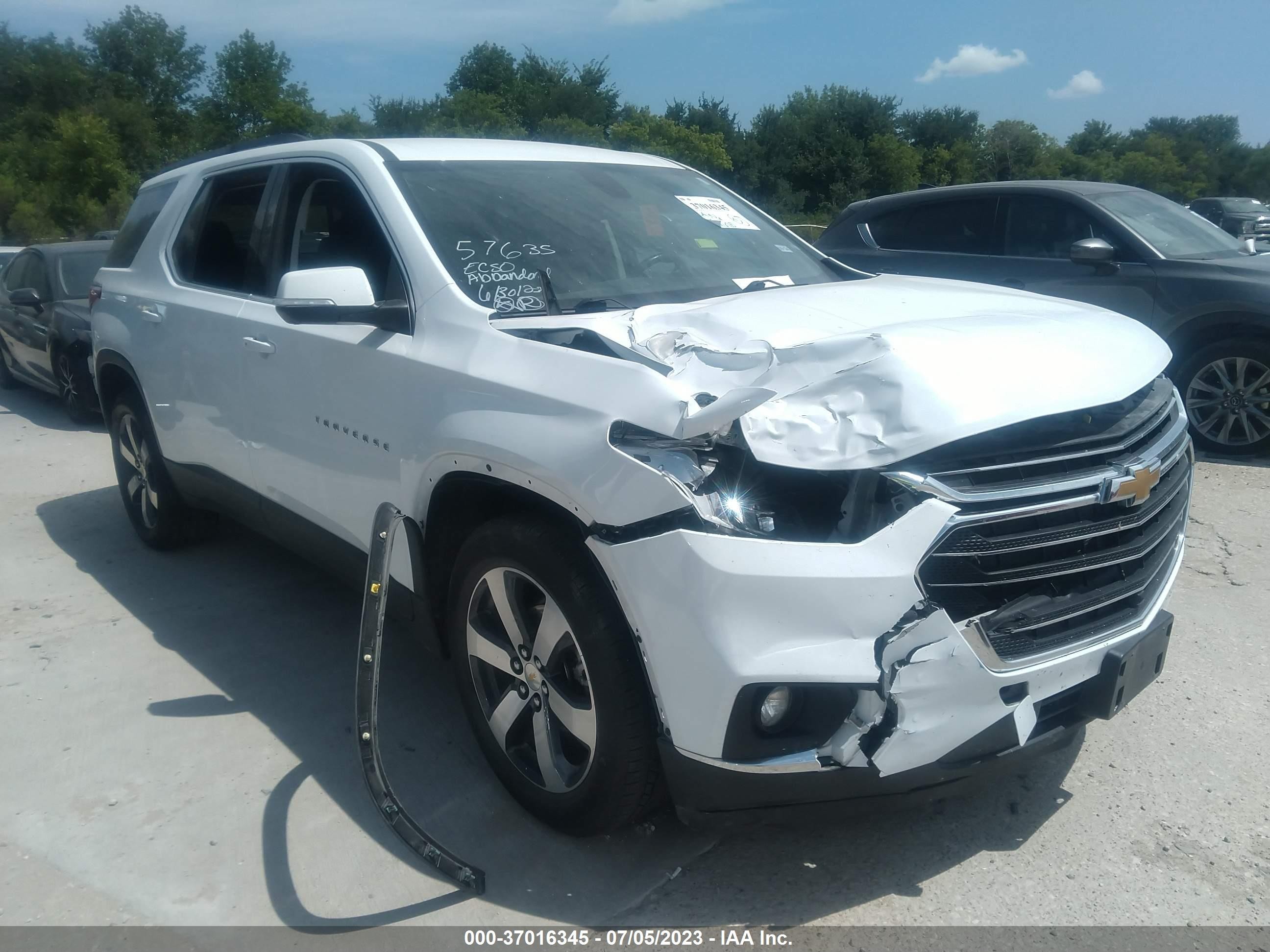 CHEVROLET TRAVERSE 2021 1gnerhkw1mj167857