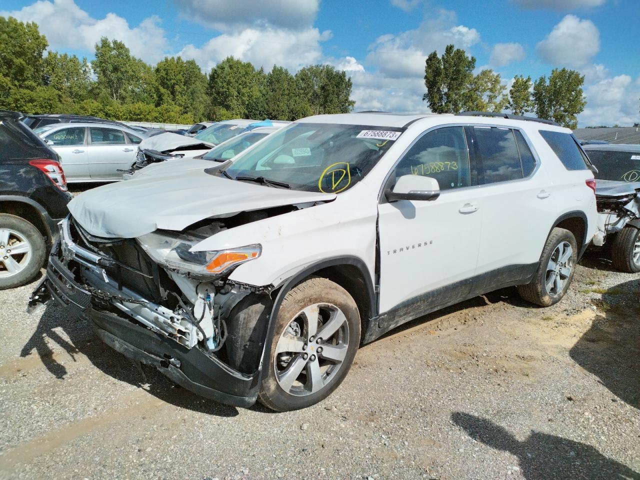 CHEVROLET TRAVERSE 2021 1gnerhkw6mj237238