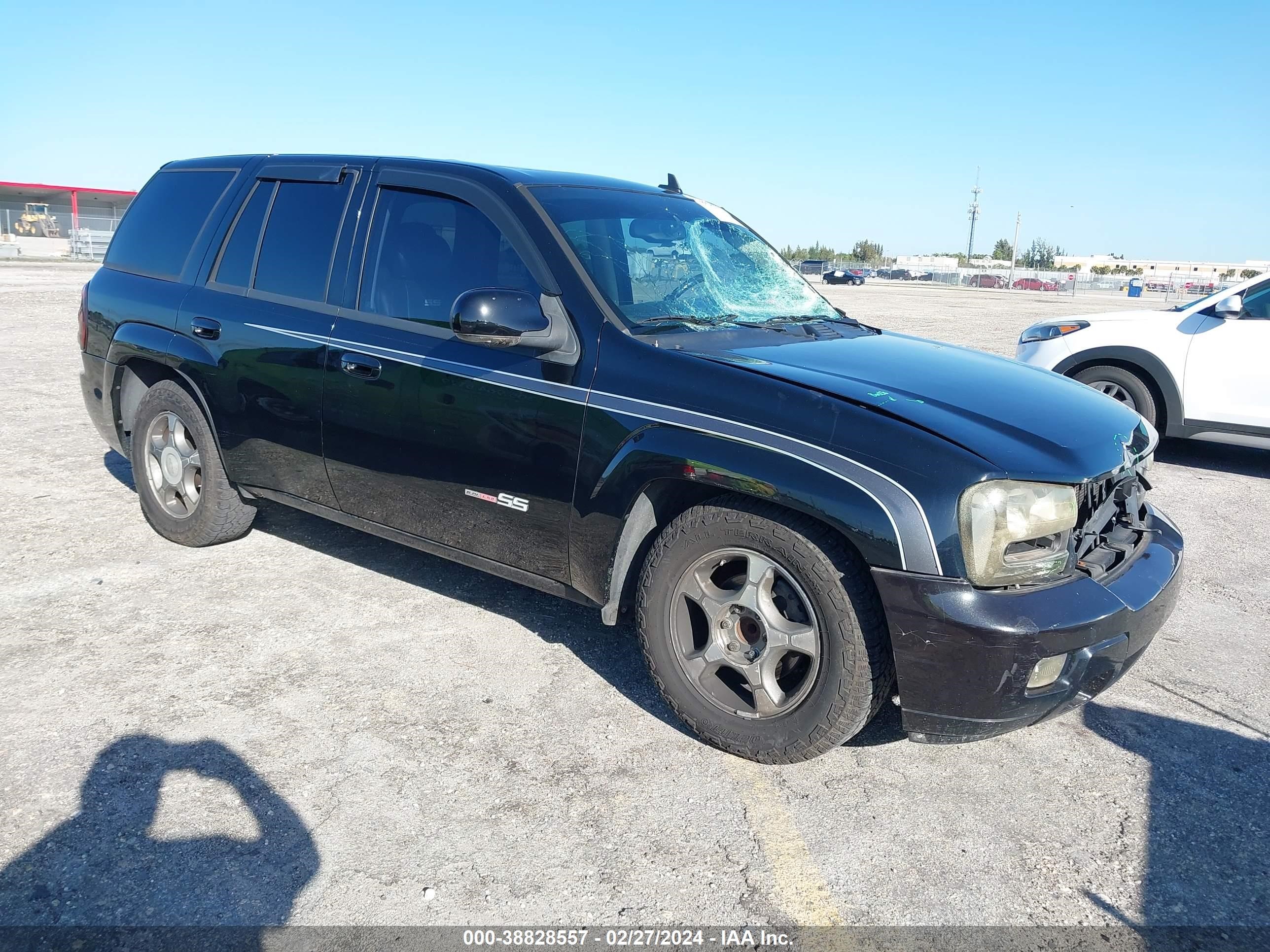 CHEVROLET TRAILBLAZER 2007 1gnes13h772128085