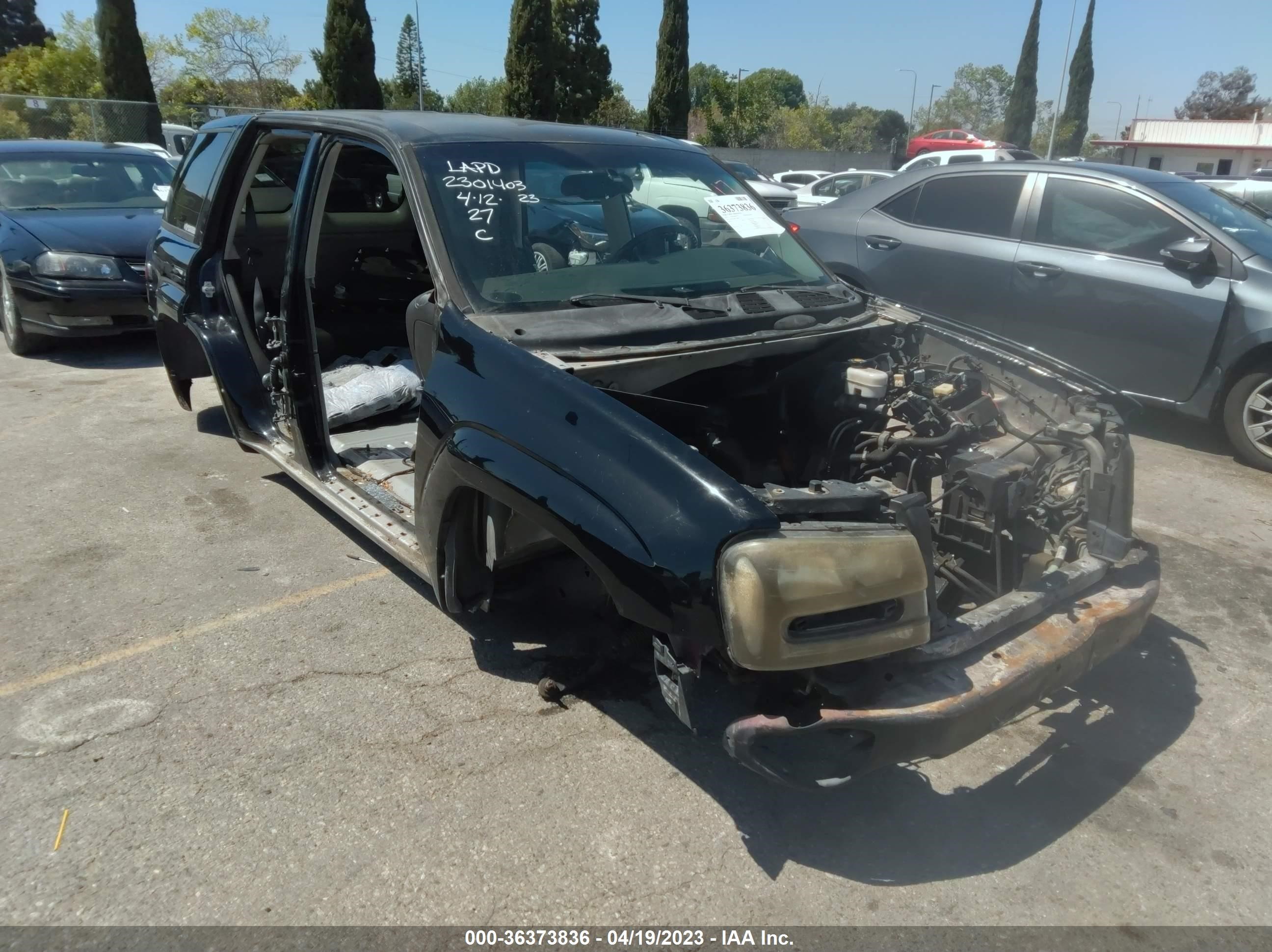 CHEVROLET TRAILBLAZER 2007 1gnes13h872164898