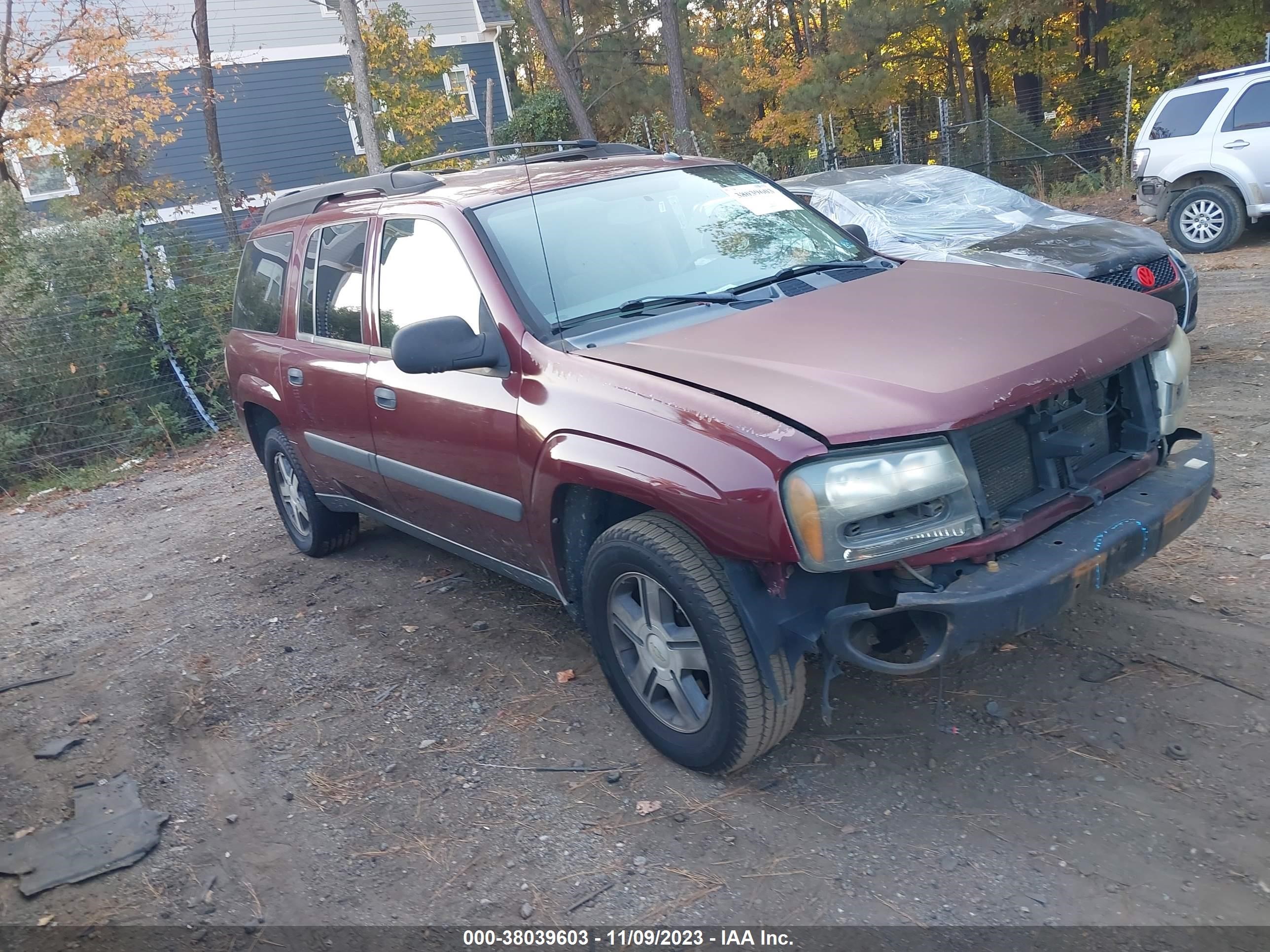 CHEVROLET TRAILBLAZER 2005 1gnes16s156101722