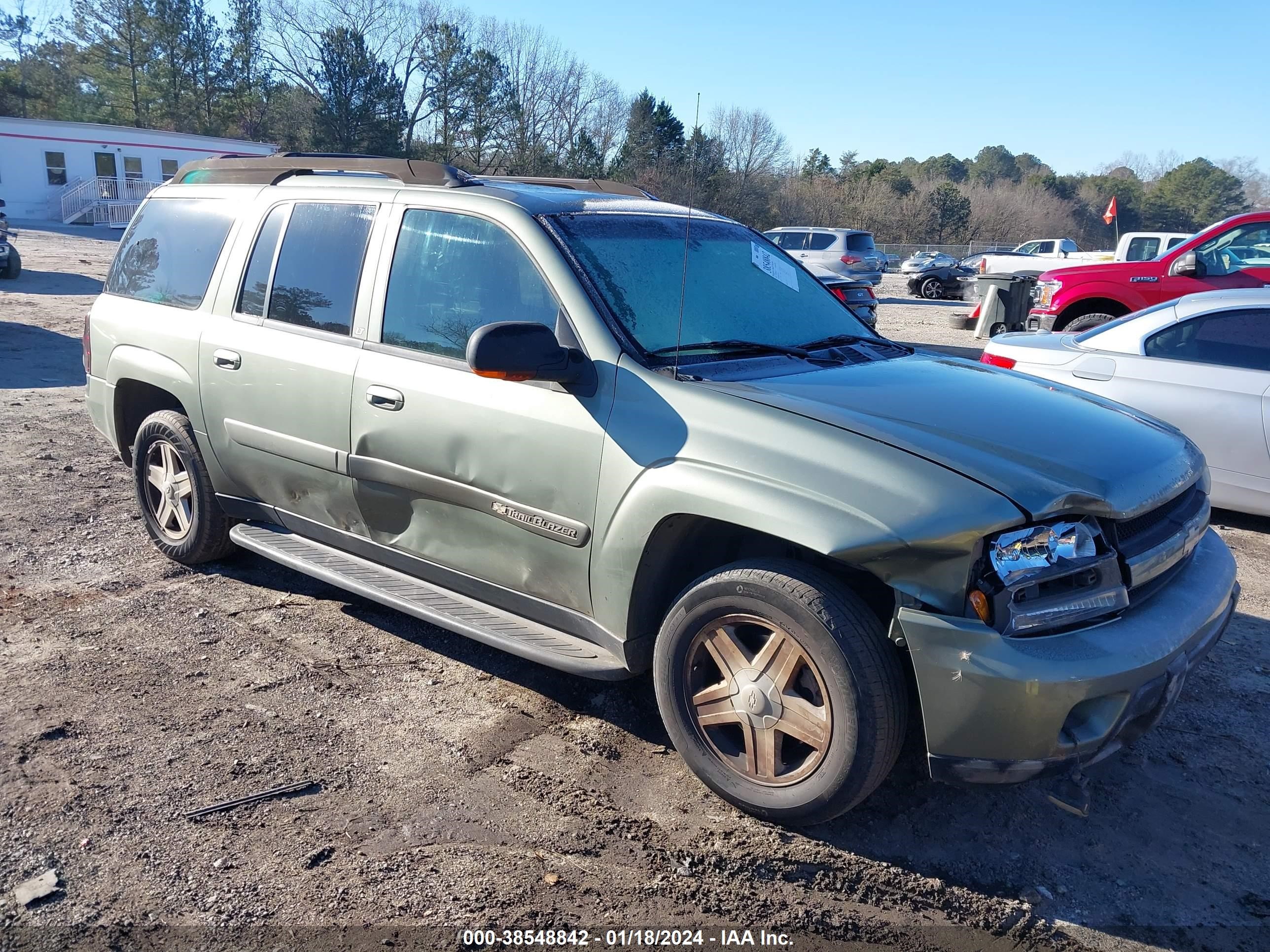 CHEVROLET TRAILBLAZER 2003 1gnes16s736245319