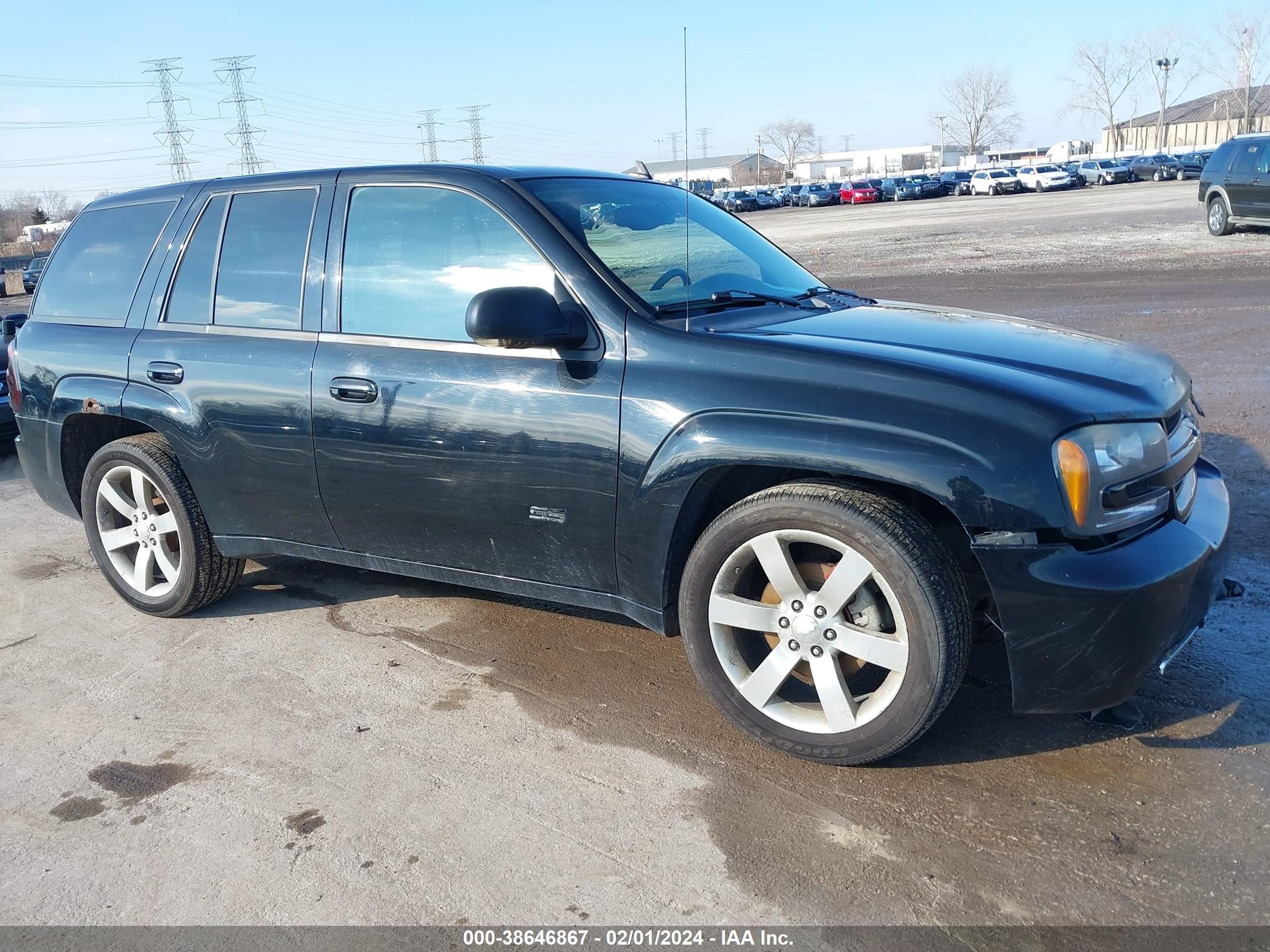 CHEVROLET TRAILBLAZER 2006 1gnet13h162332795