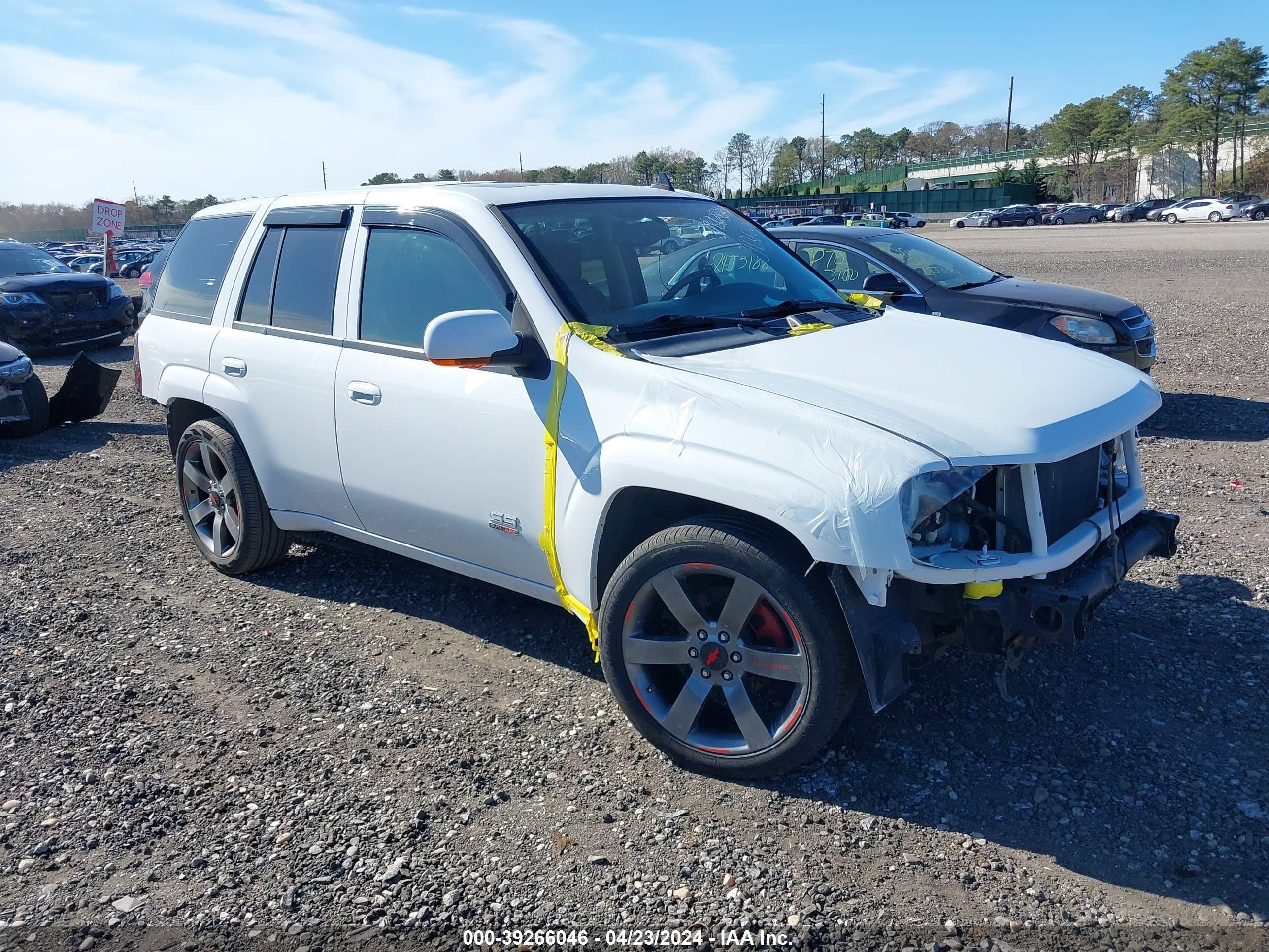 CHEVROLET TRAILBLAZER 2007 1gnet13h172267383