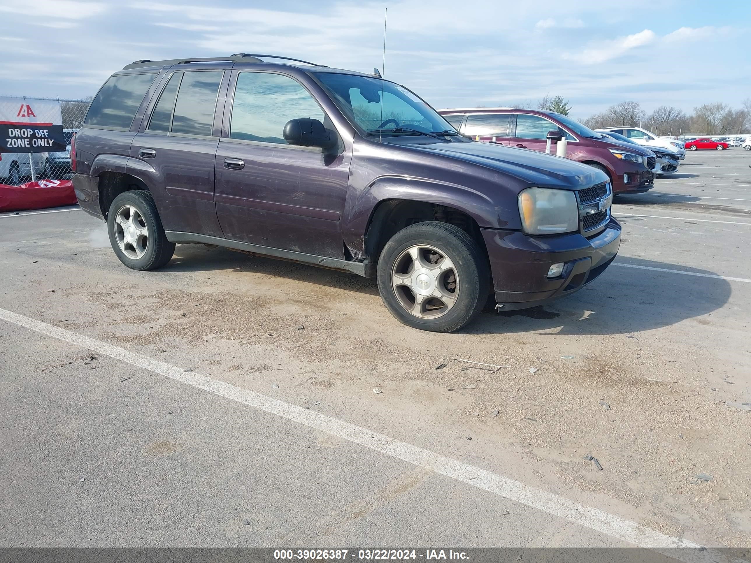 CHEVROLET TRAILBLAZER 2008 1gnet13m182185359