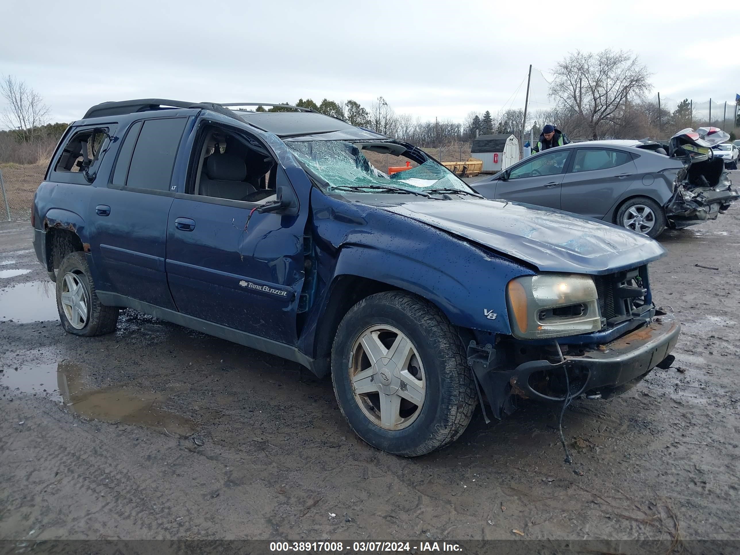 CHEVROLET TRAILBLAZER 2003 1gnet16p436169048