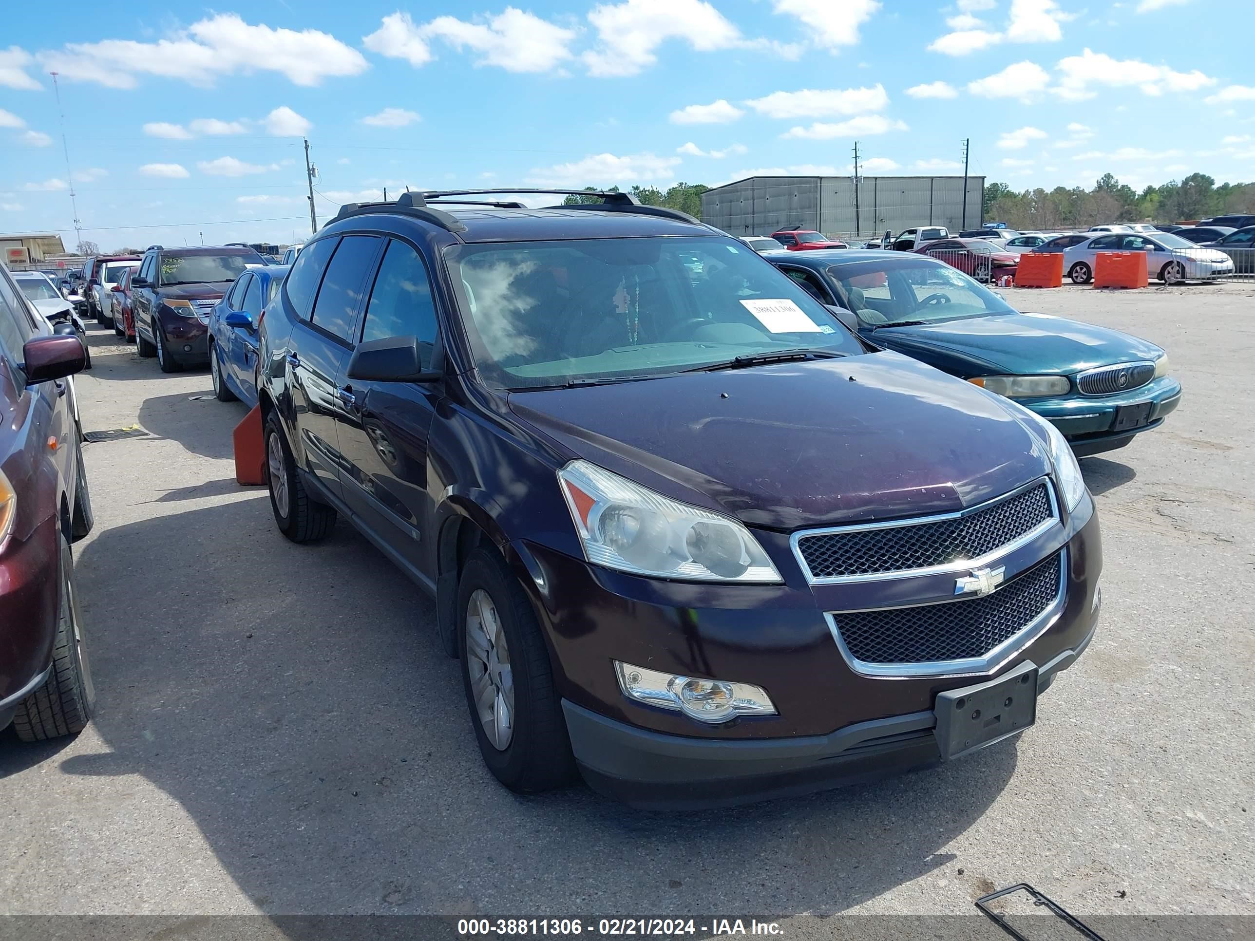 CHEVROLET TRAVERSE 2009 1gnev13dx9s133577