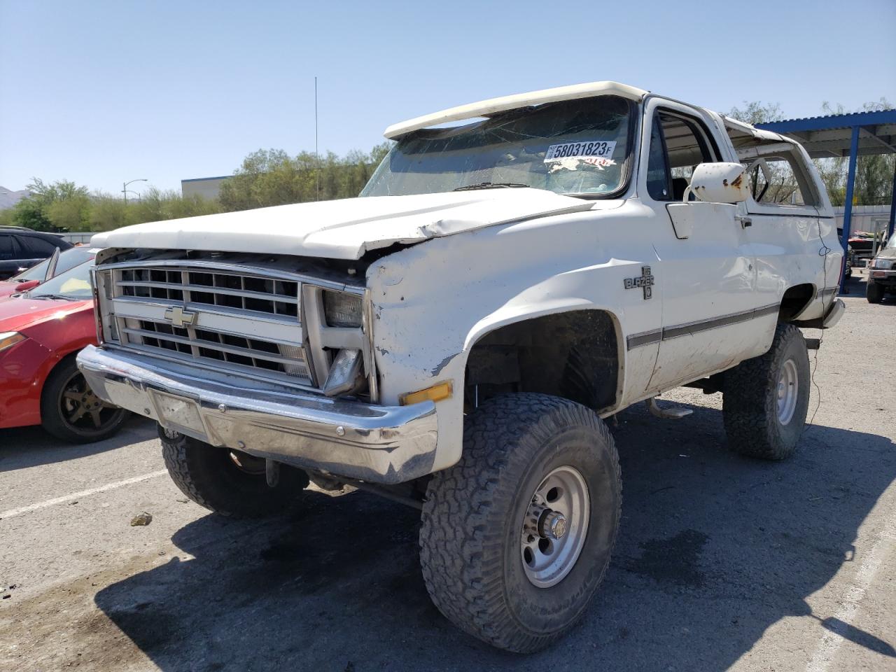 CHEVROLET BLAZER 1988 1gnev18k2jf163970