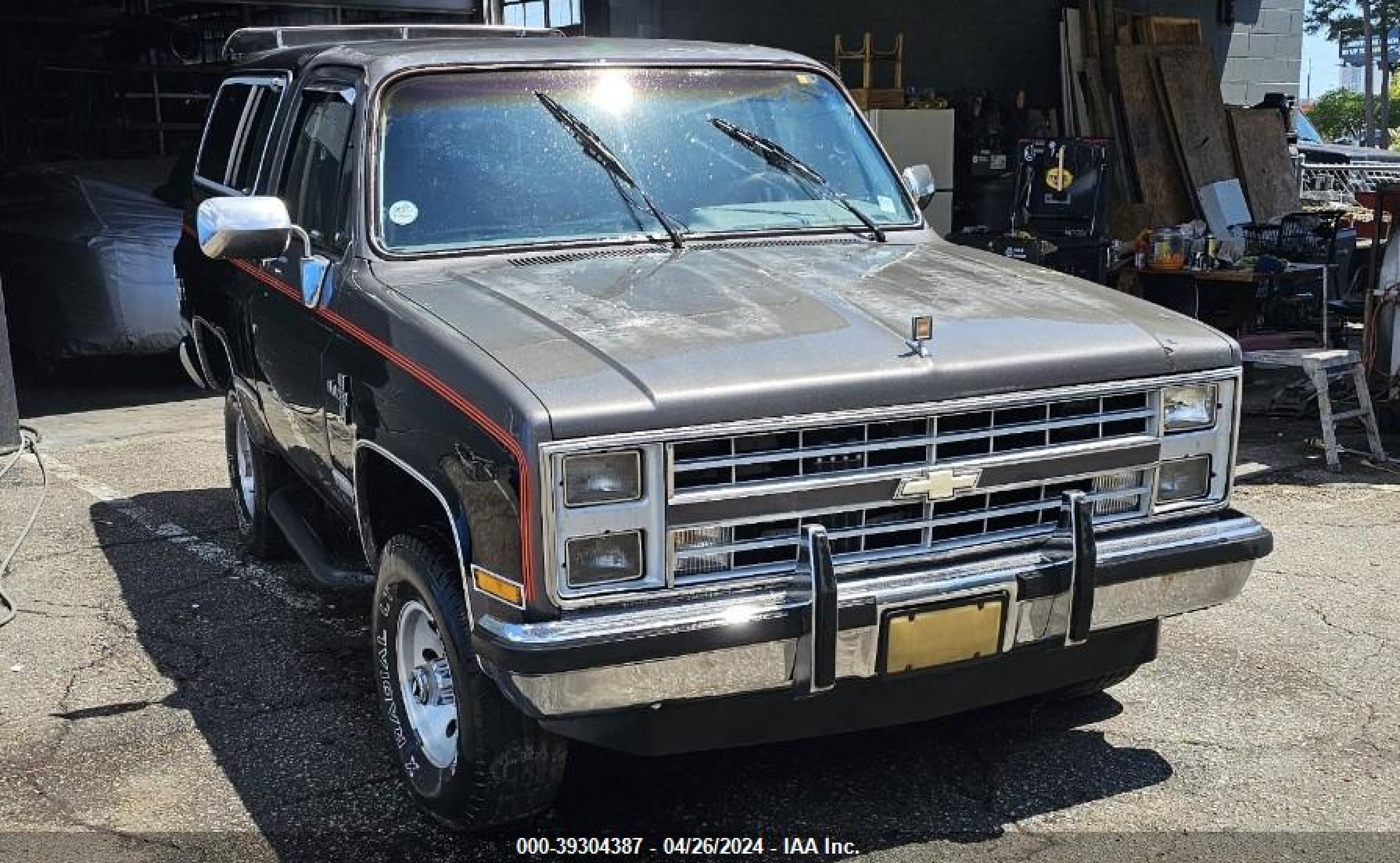 CHEVROLET BLAZER 1987 1gnev18k8hf157701