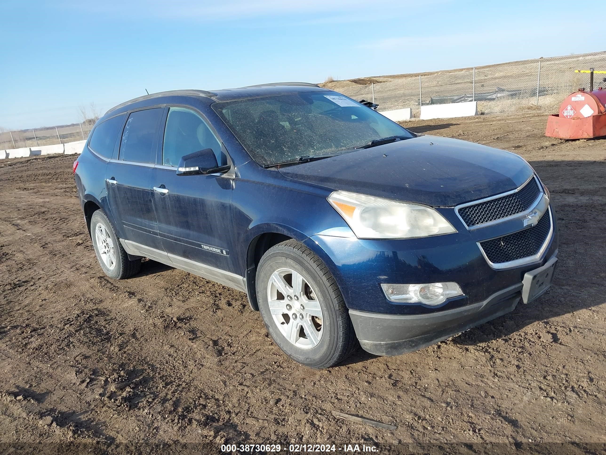 CHEVROLET TRAVERSE 2009 1gnev23d19s133537