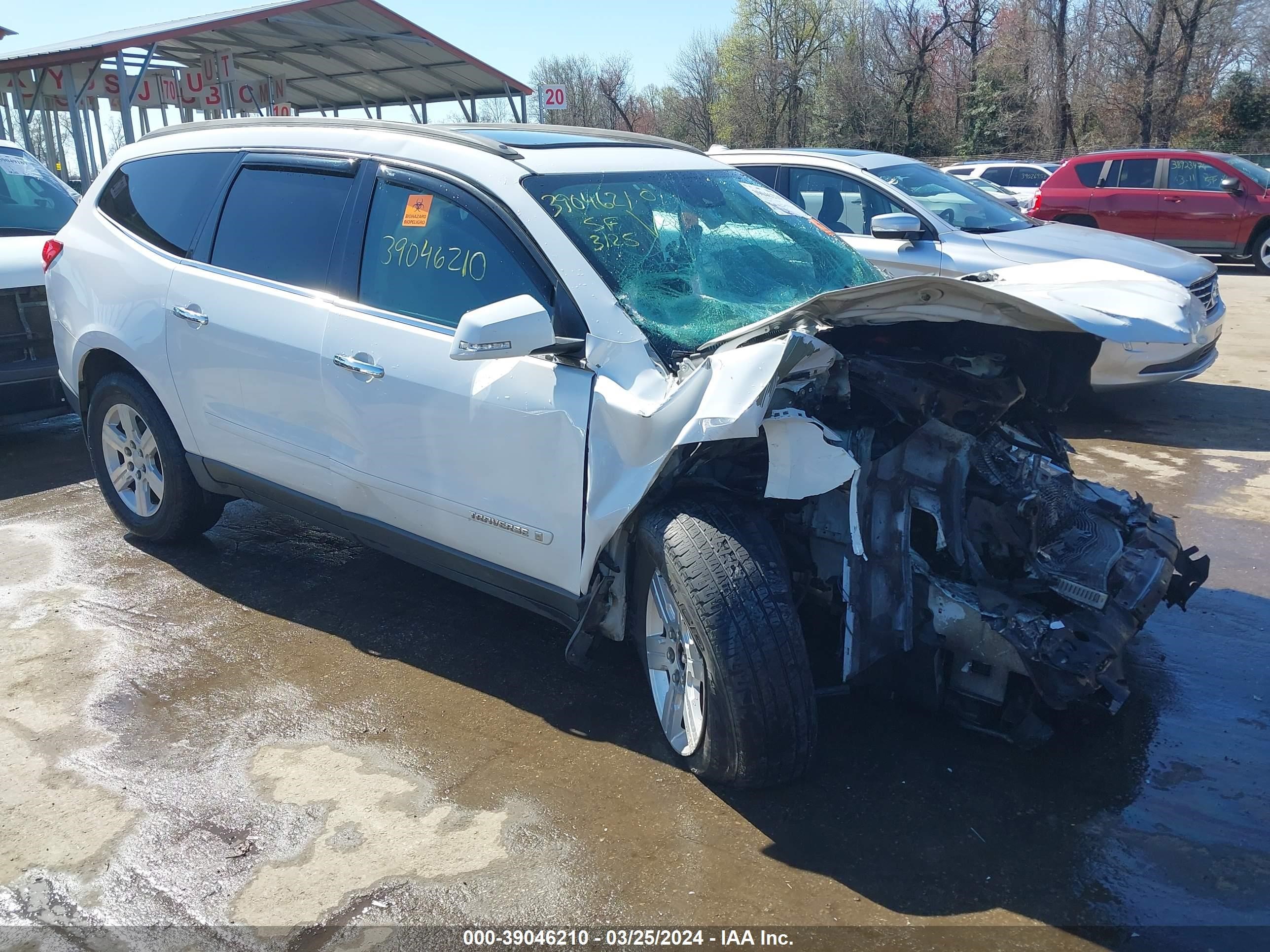 CHEVROLET TRAVERSE 2009 1gnev23d59s111816