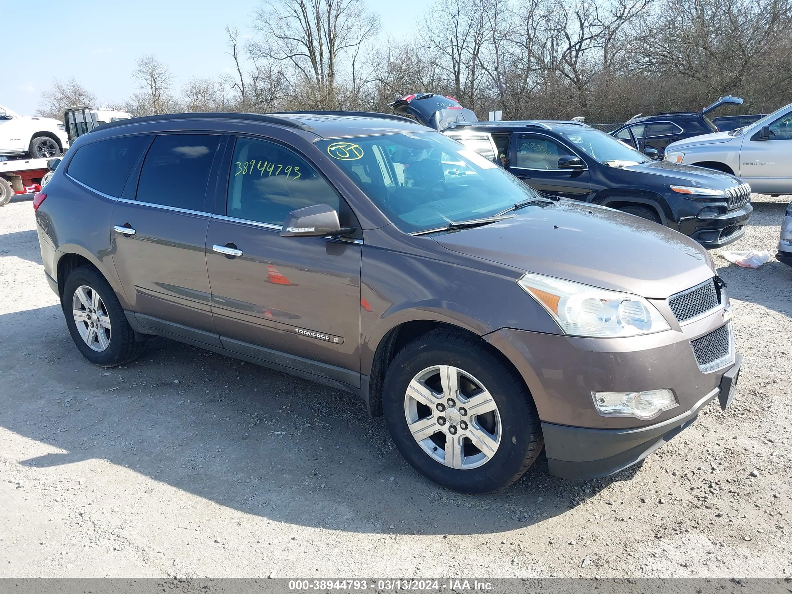 CHEVROLET TRAVERSE 2009 1gnev23d79s140492