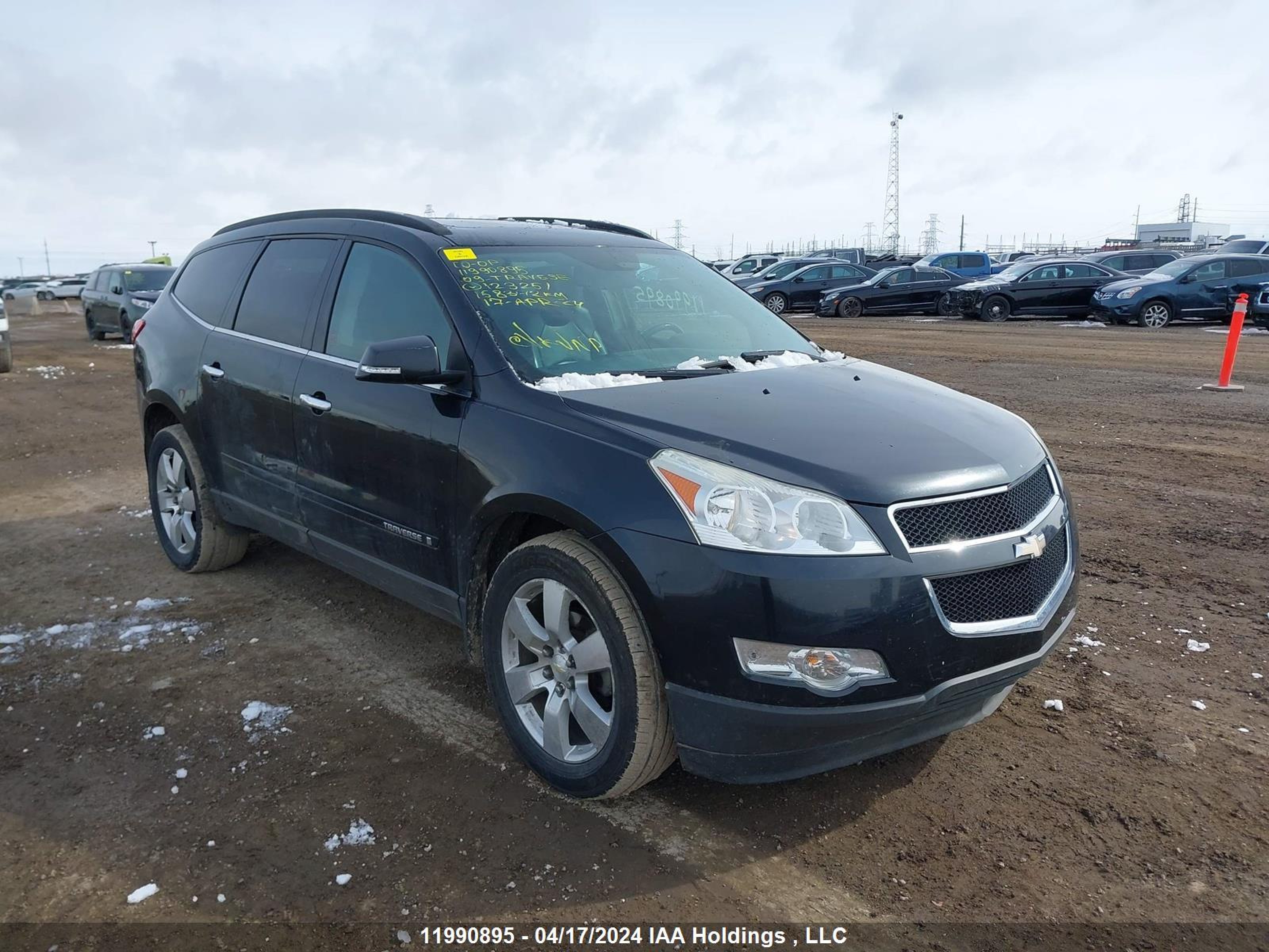 CHEVROLET TRAVERSE 2009 1gnev23dx9s123251