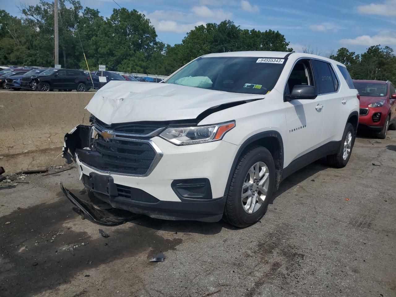 CHEVROLET TRAVERSE 2019 1gnevfkw8kj284607