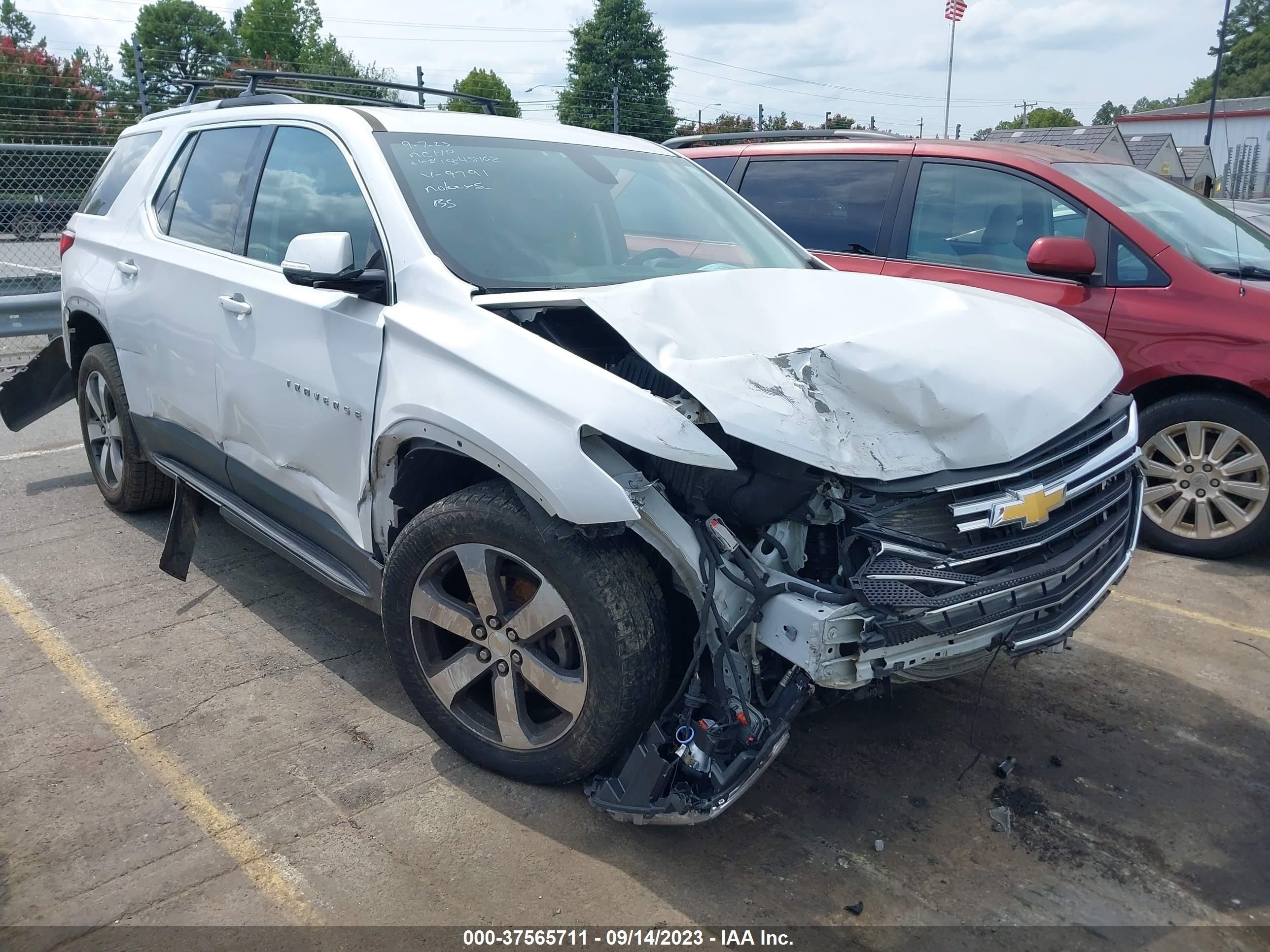 CHEVROLET TRAVERSE 2018 1gnevhkw1jj209791