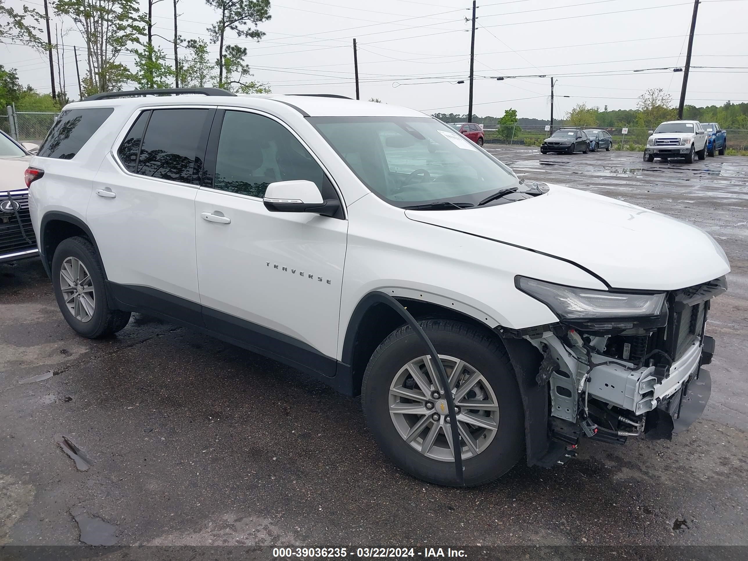 CHEVROLET TRAVERSE 2022 1gnevhkw6nj112608