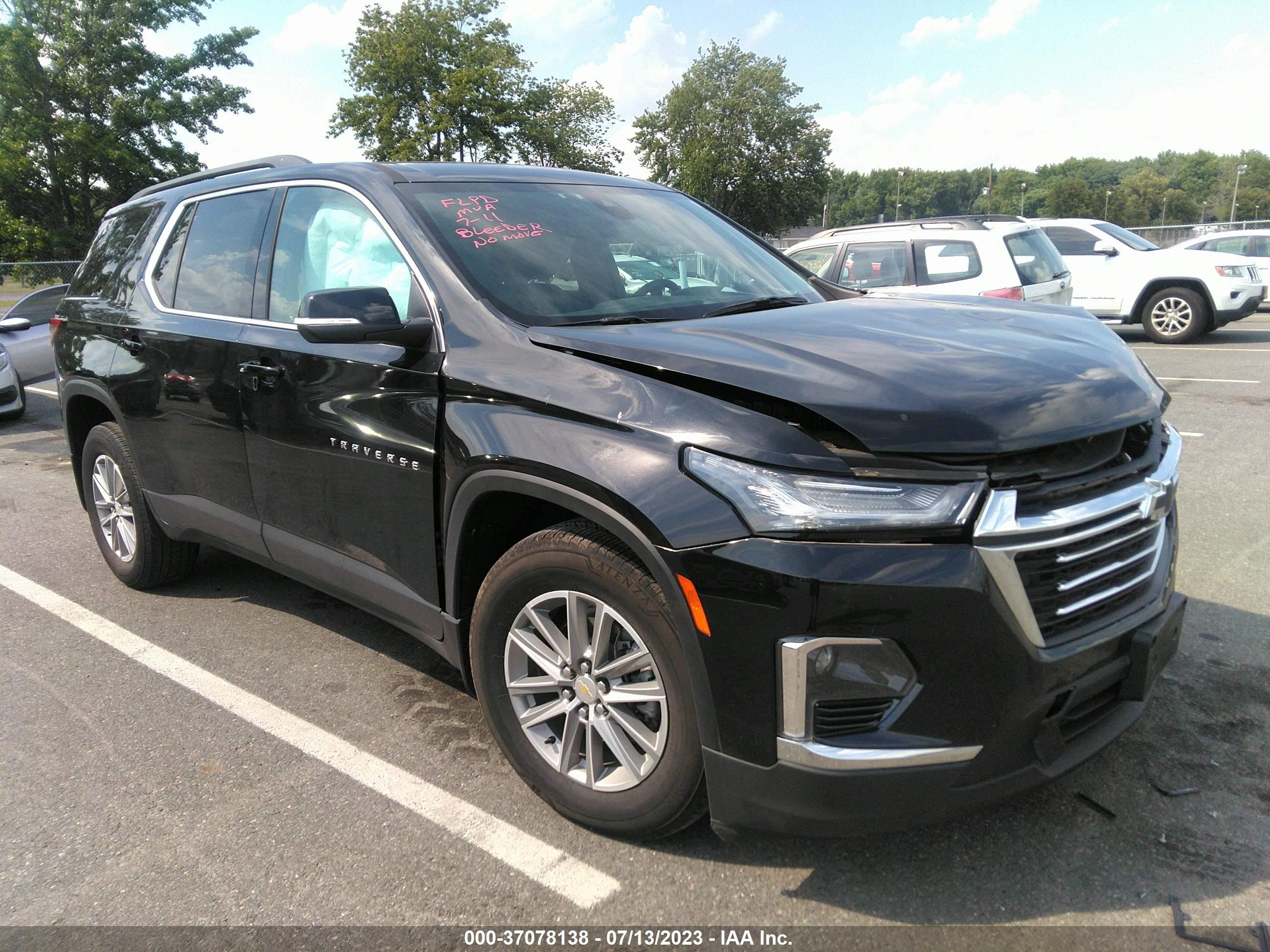 CHEVROLET TRAVERSE 2022 1gnevhkw6nj155149