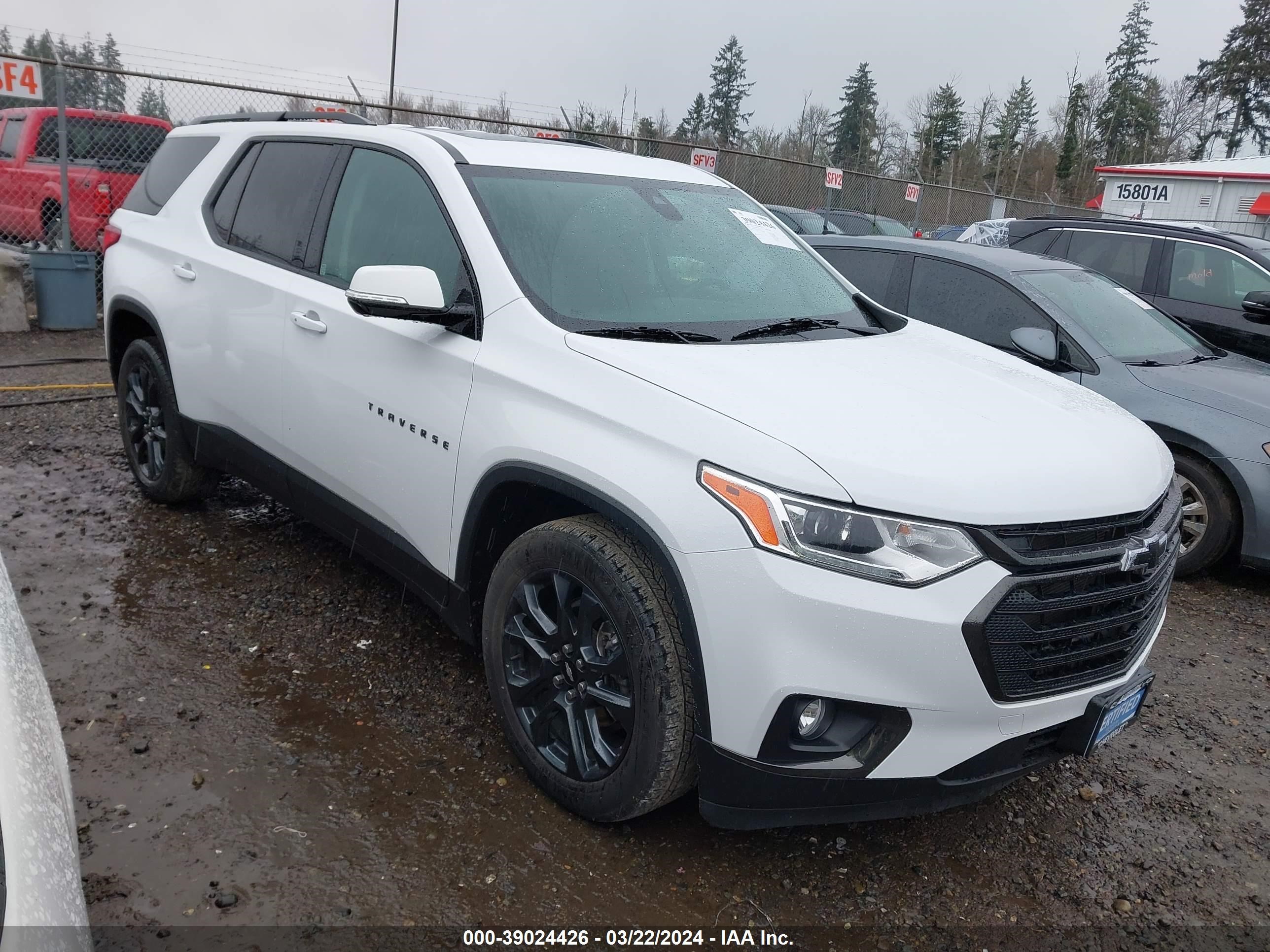 CHEVROLET TRAVERSE 2021 1gnevjkw0mj105160