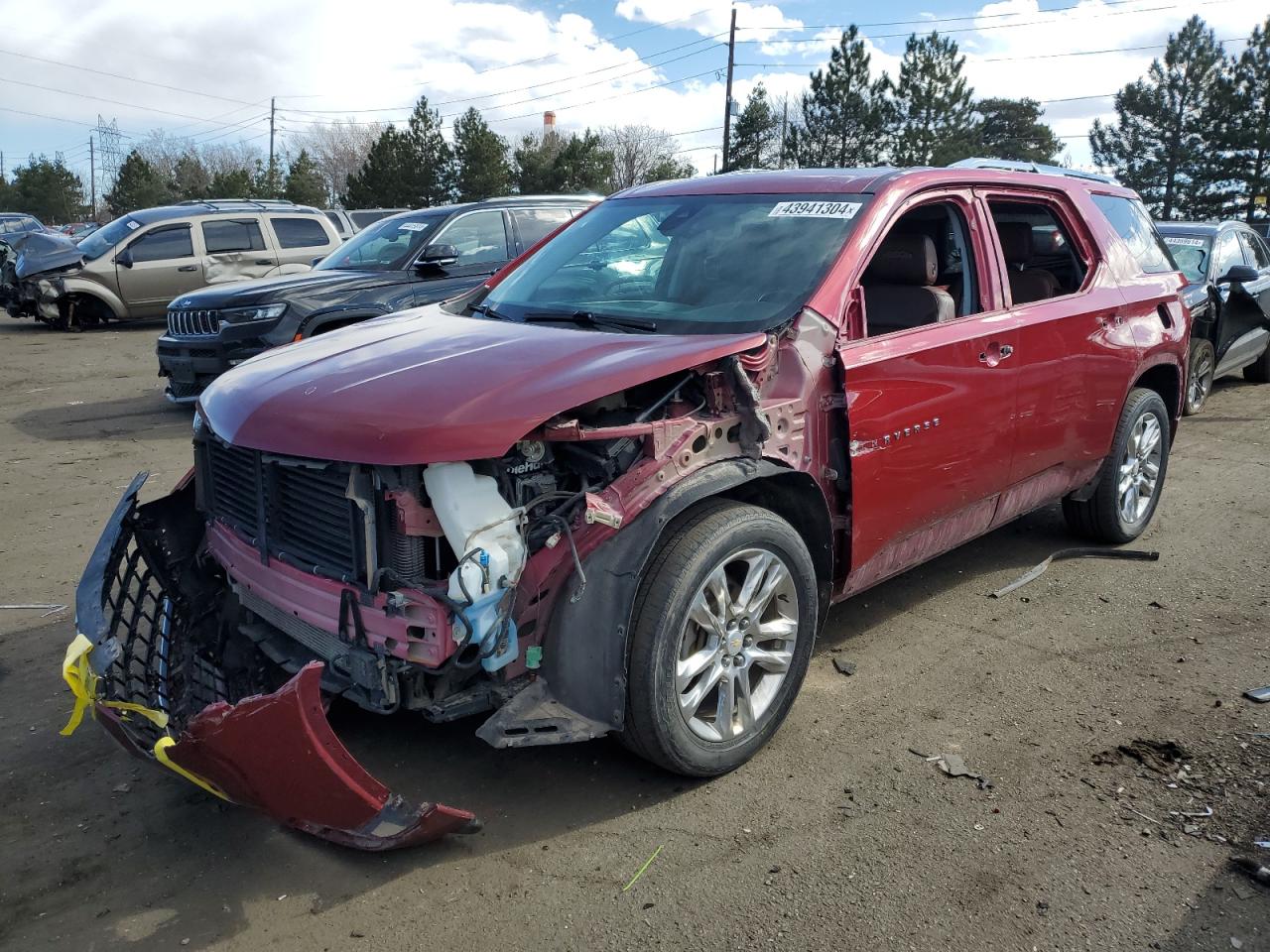 CHEVROLET TRAVERSE 2018 1gnevkkw3jj114842