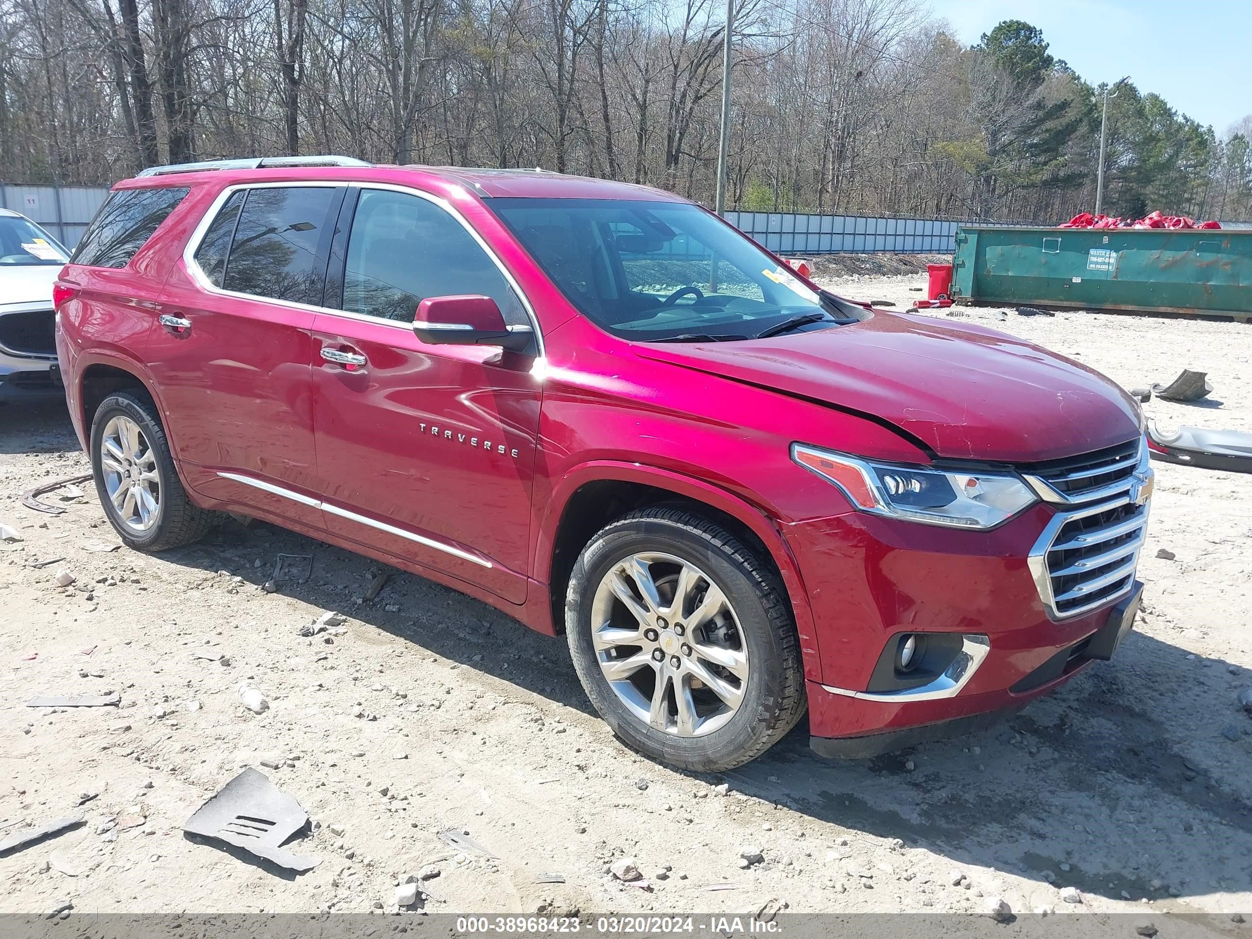 CHEVROLET TRAVERSE 2021 1gnevnkw9mj127777