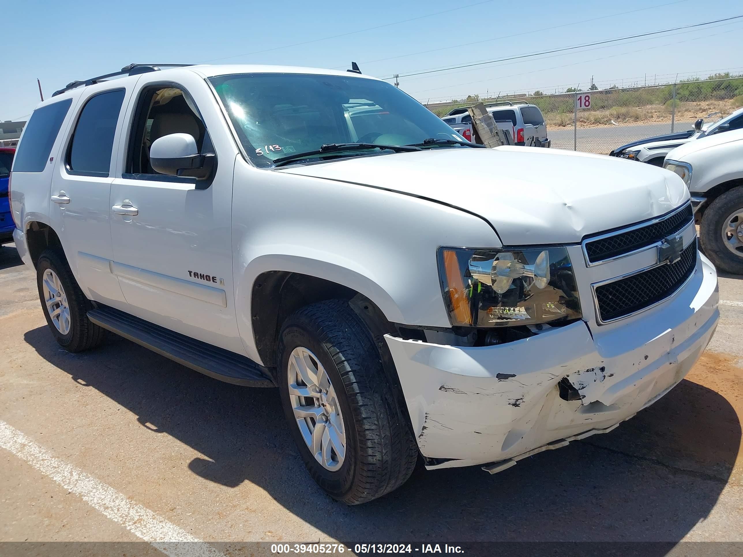 CHEVROLET TAHOE 2008 1gnfc13058r148825