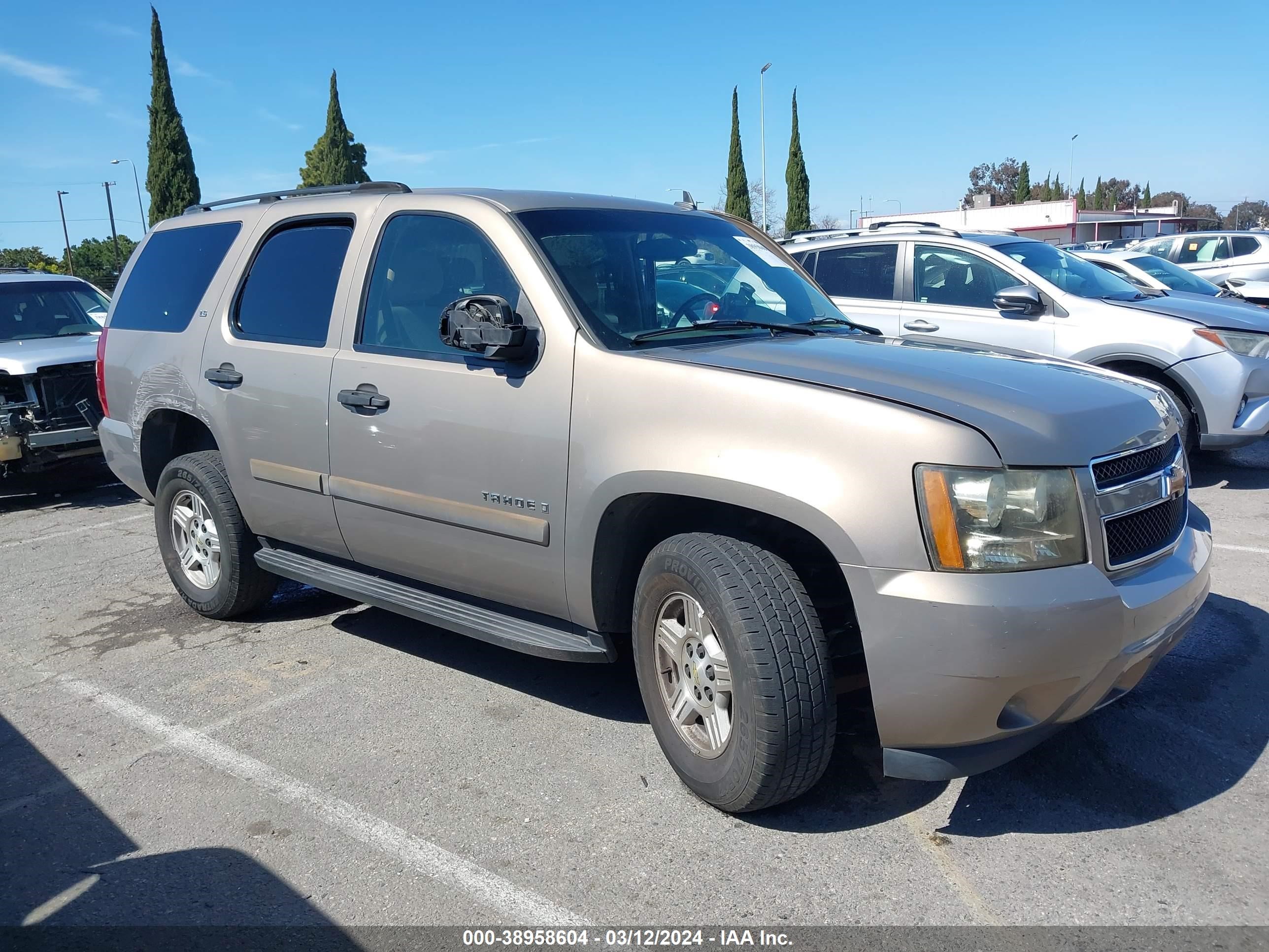 CHEVROLET TAHOE 2007 1gnfc13c37r331150