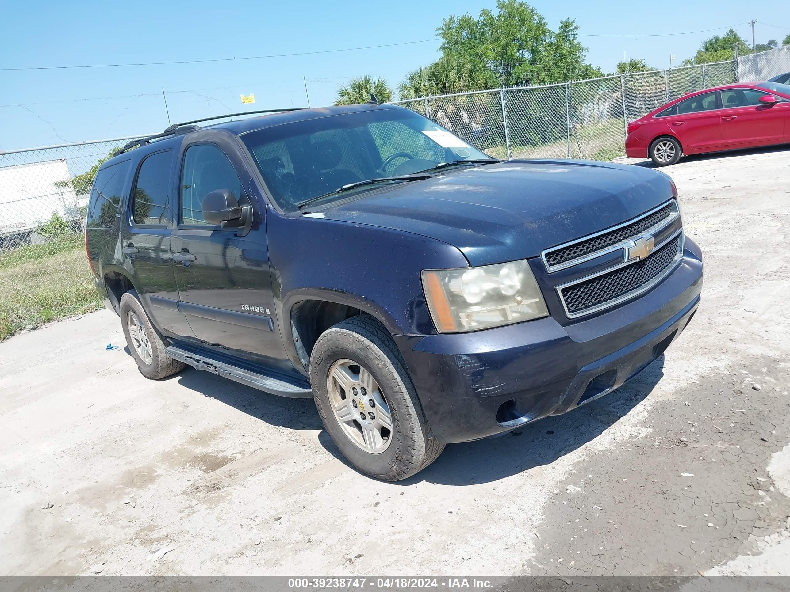 CHEVROLET TAHOE 2007 1gnfc13c47j387337