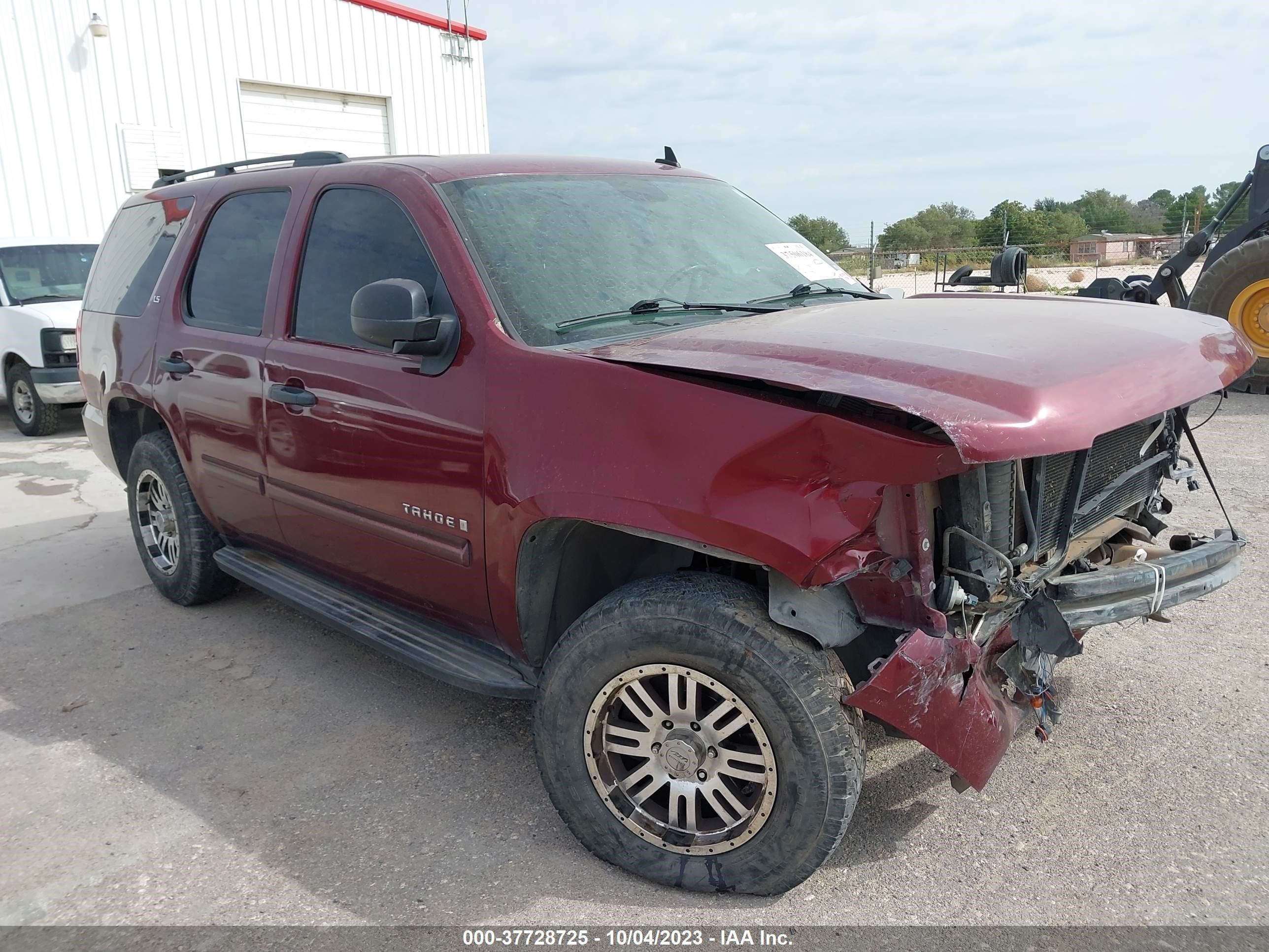 CHEVROLET TAHOE 2008 1gnfc13c88r253336